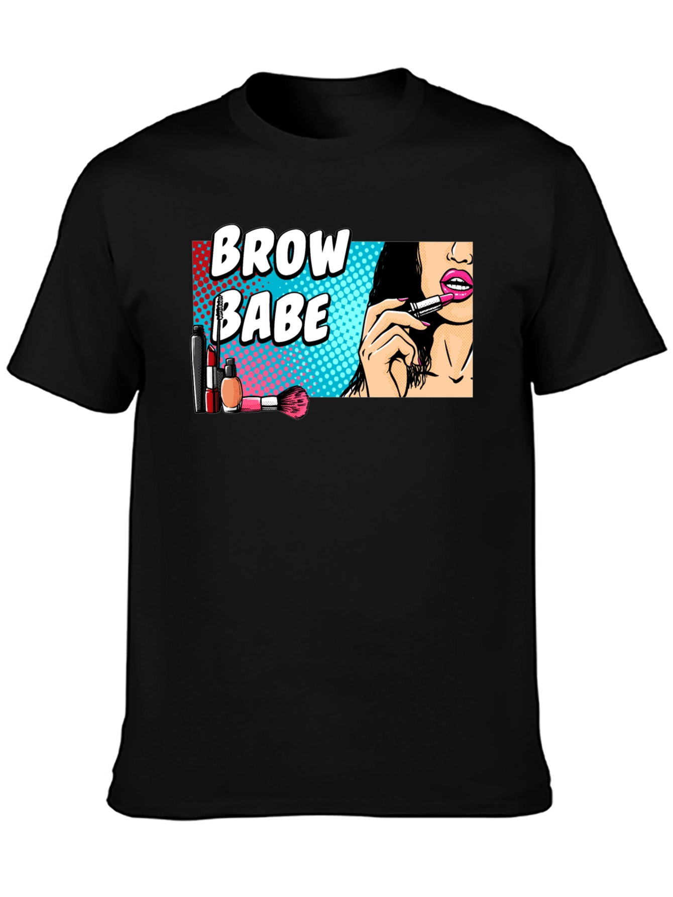 Brow Babe Graphic Tee - Makeup Artist T-Shirt