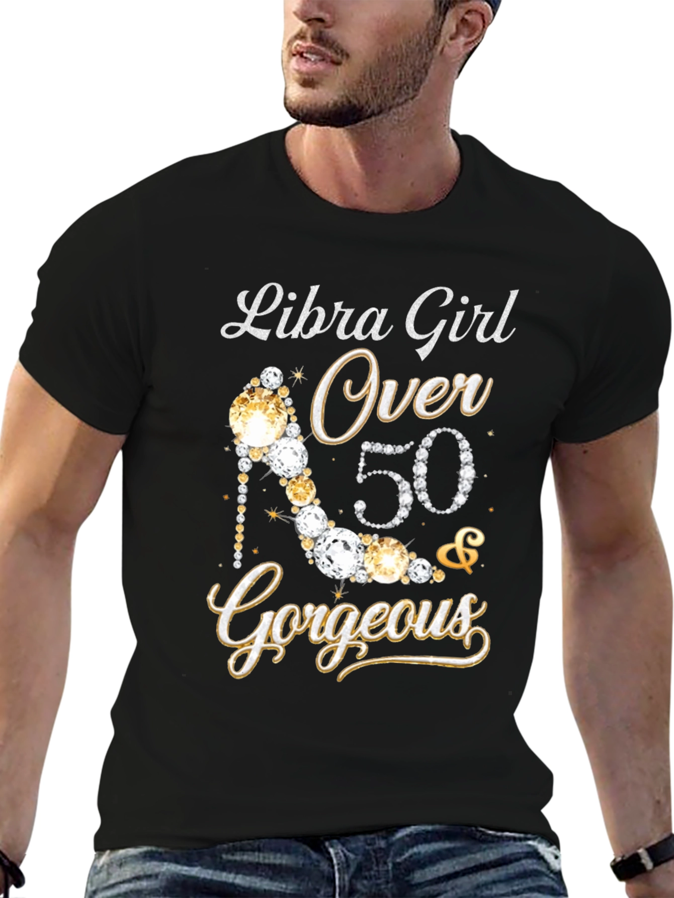 Libra Girl Over 50 & Gorgeous T-Shirt