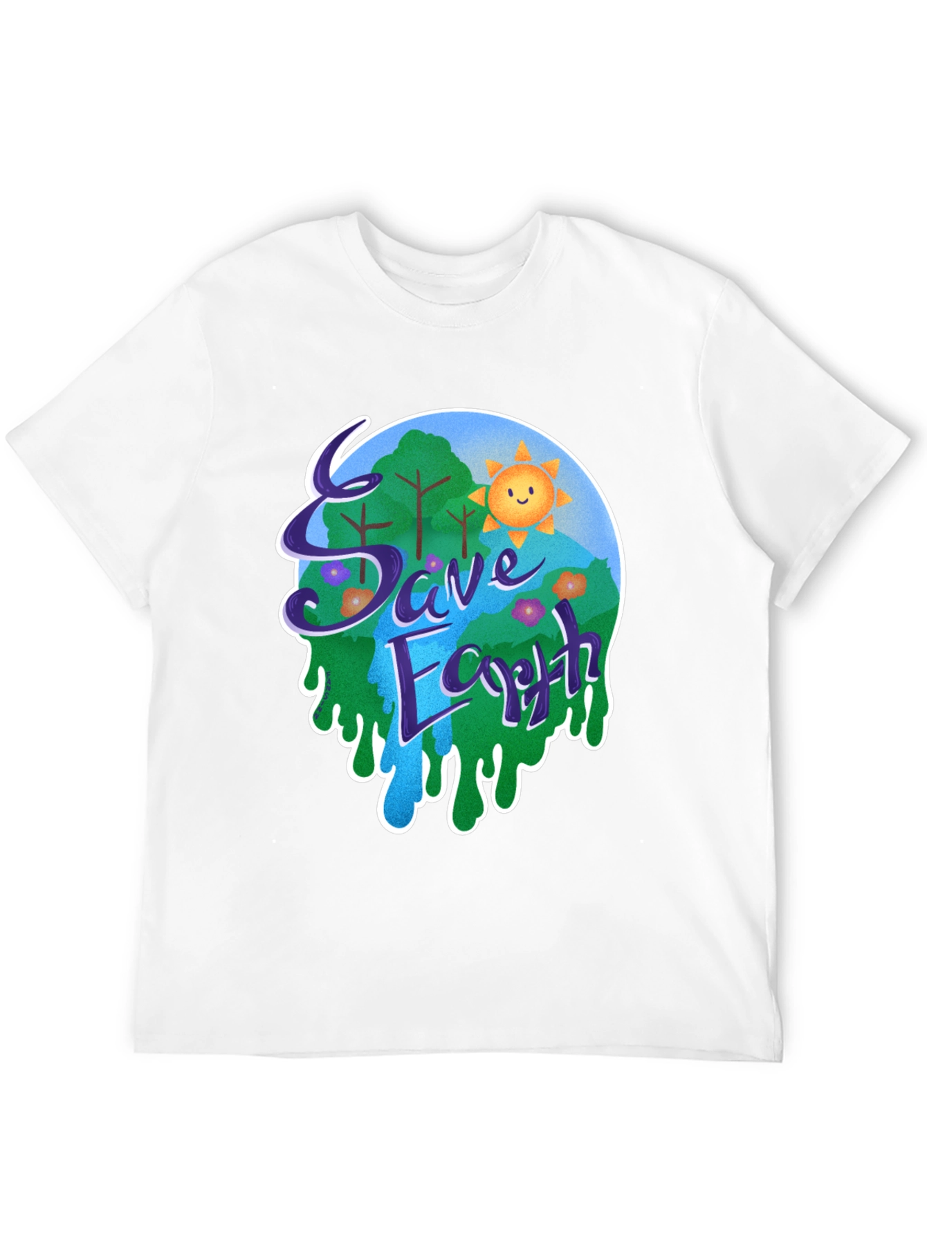 Save Earth Graphic T-Shirt