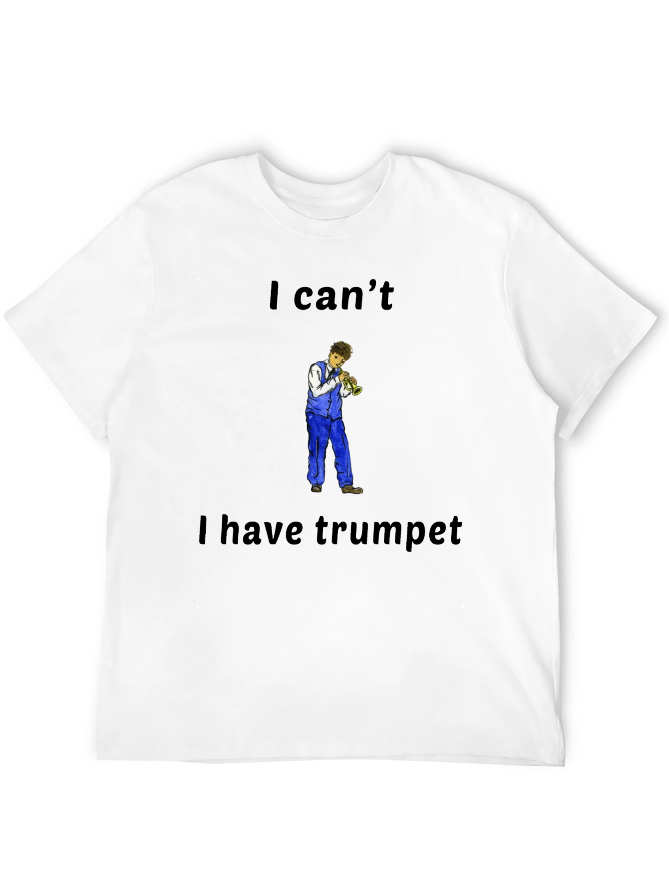 Trumpet Player Graphic Tee
