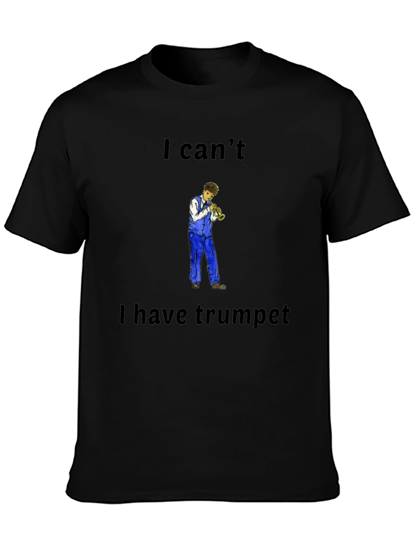 Trumpet Player Graphic Tee