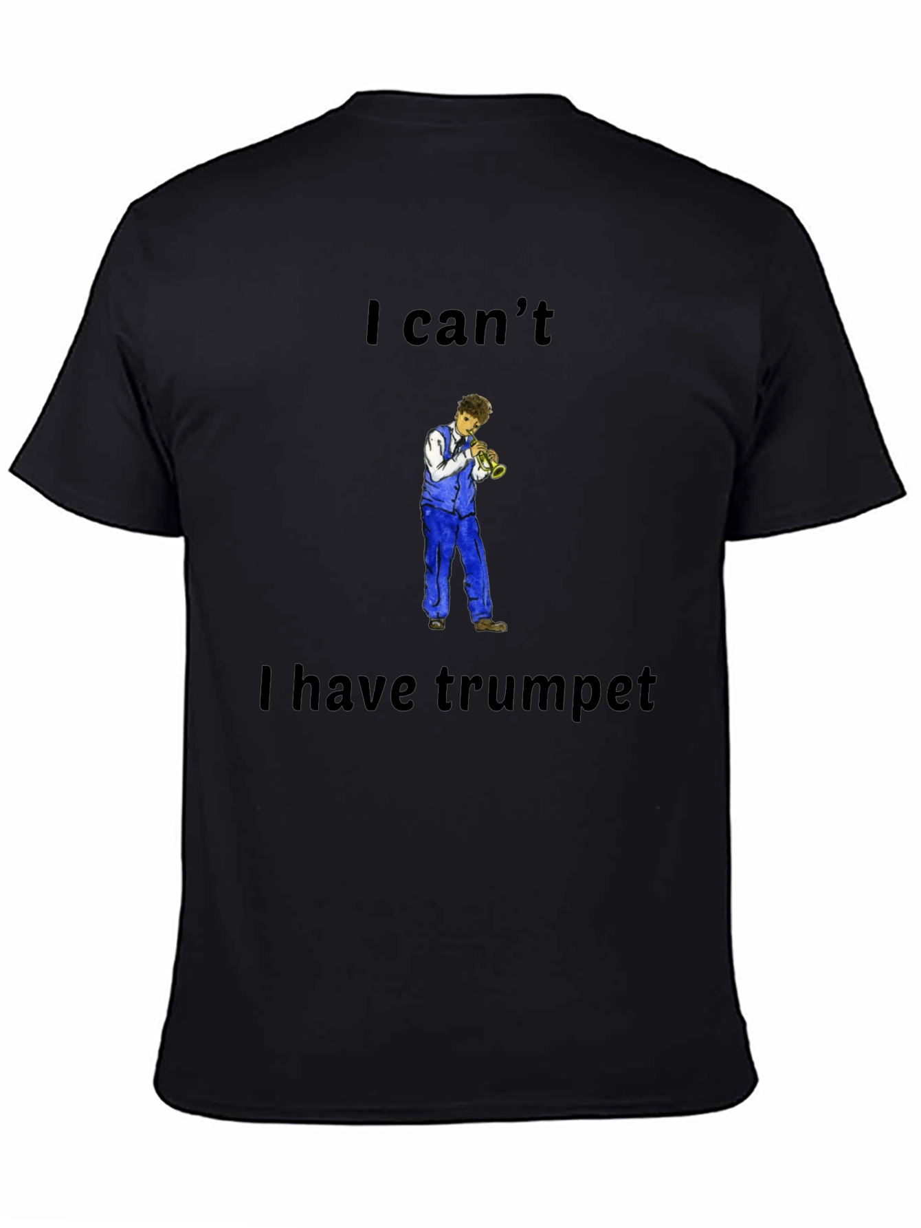 Trumpet Player Graphic Tee