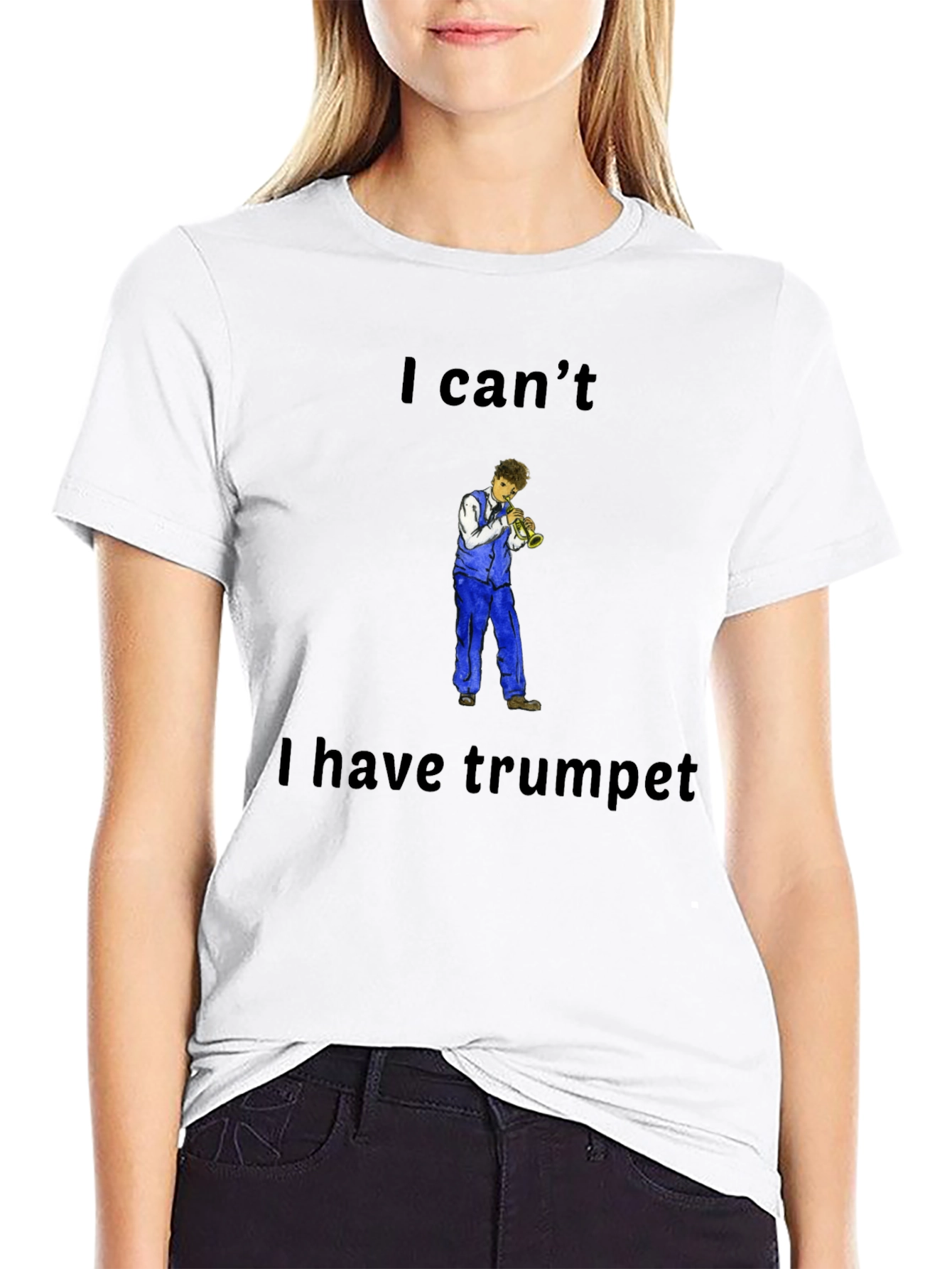 Trumpet Player Graphic Tee