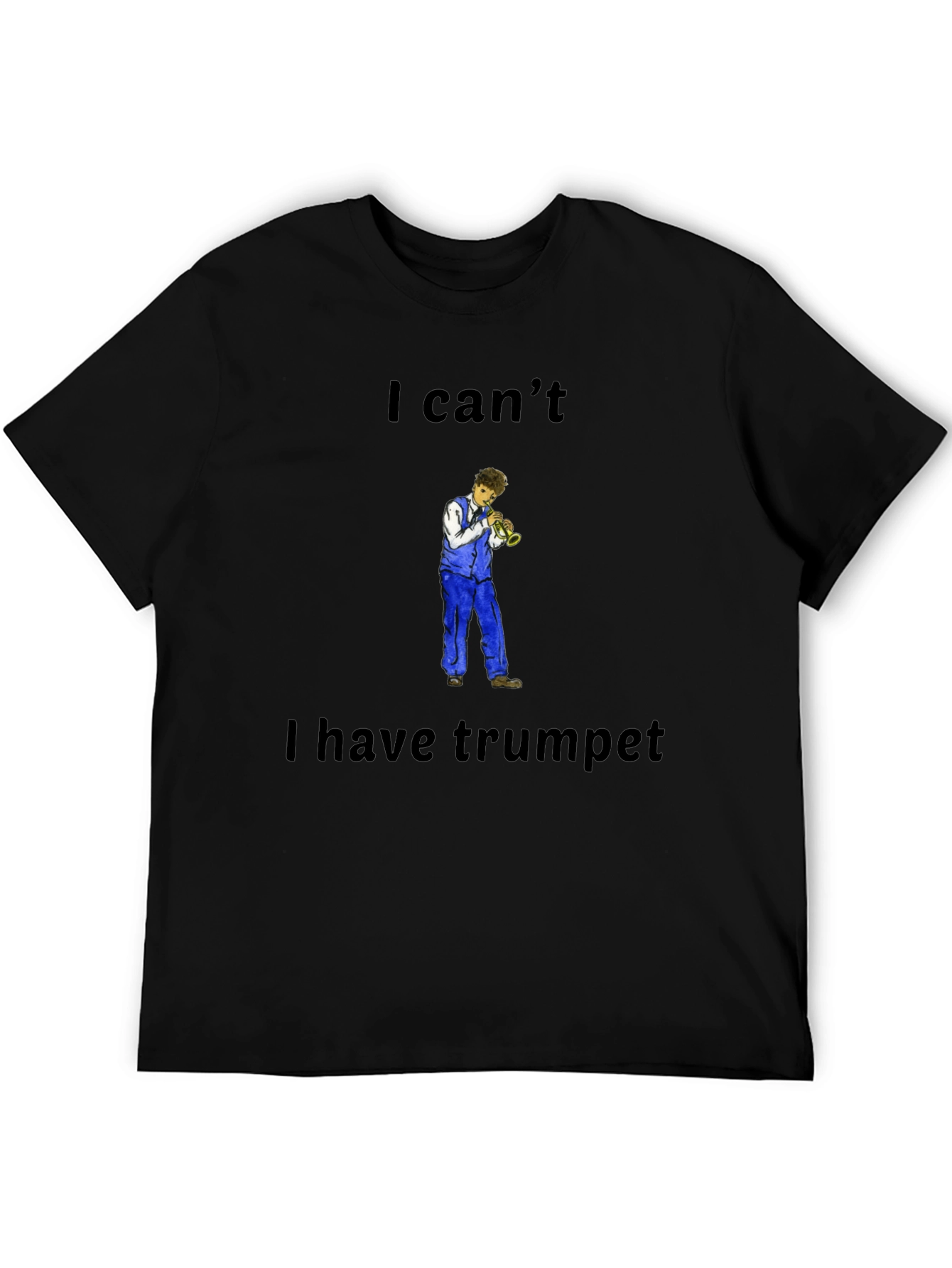 Trumpet Player Graphic Tee