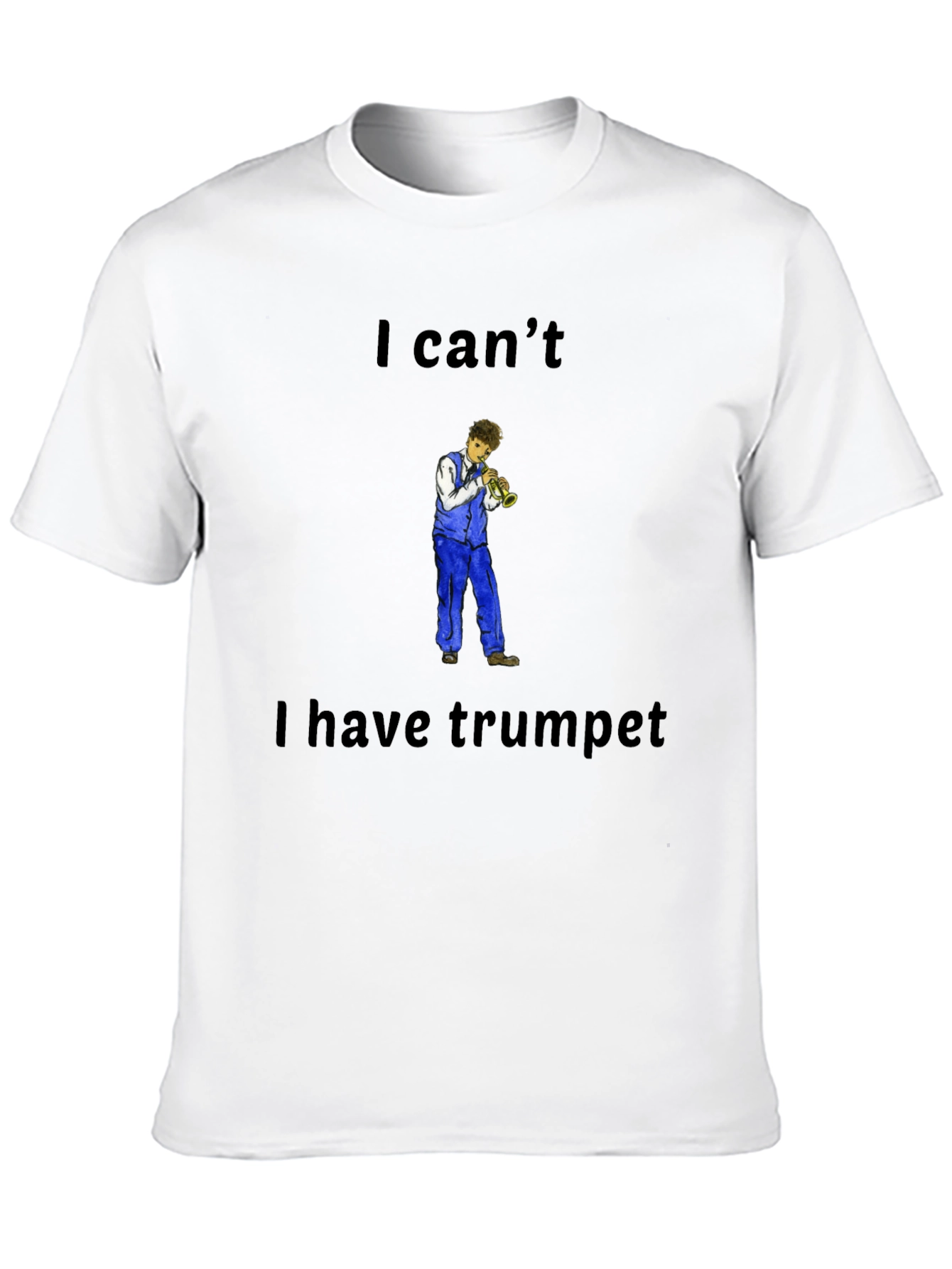 Trumpet Player Graphic Tee
