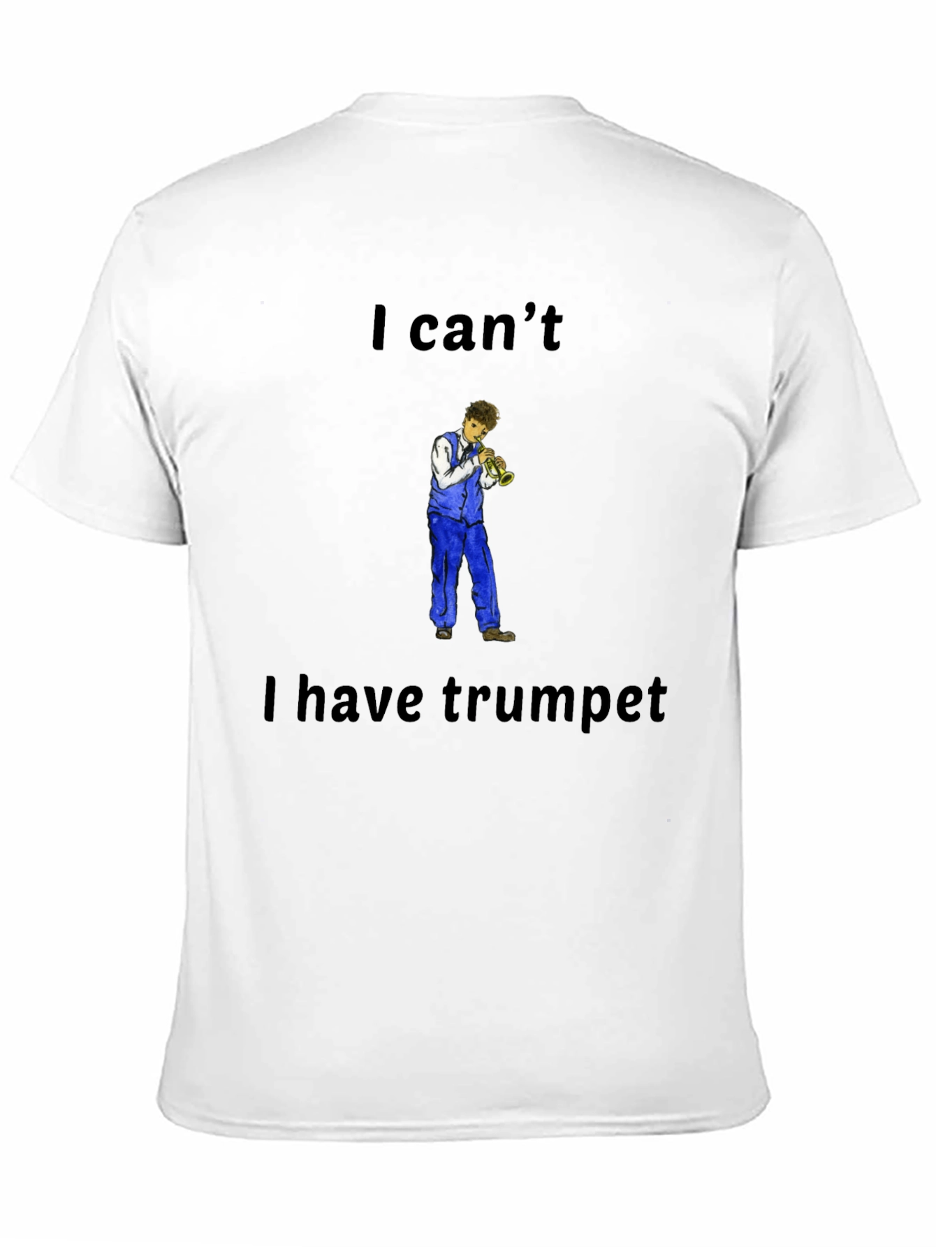 Trumpet Player Graphic Tee