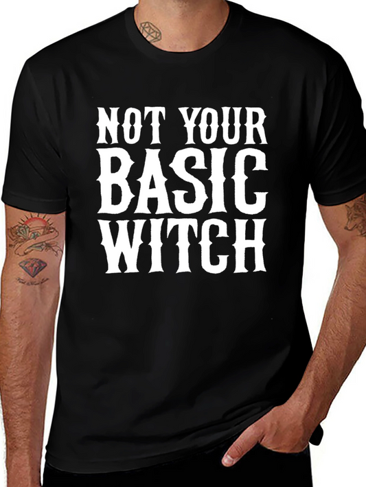 Not Your Basic Witch Graphic Tee