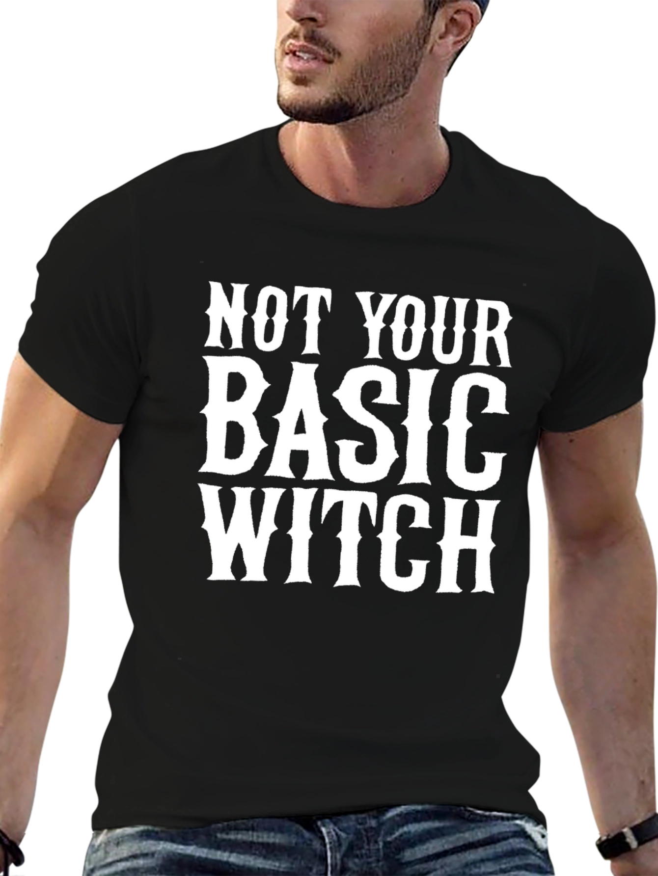 Not Your Basic Witch Graphic Tee