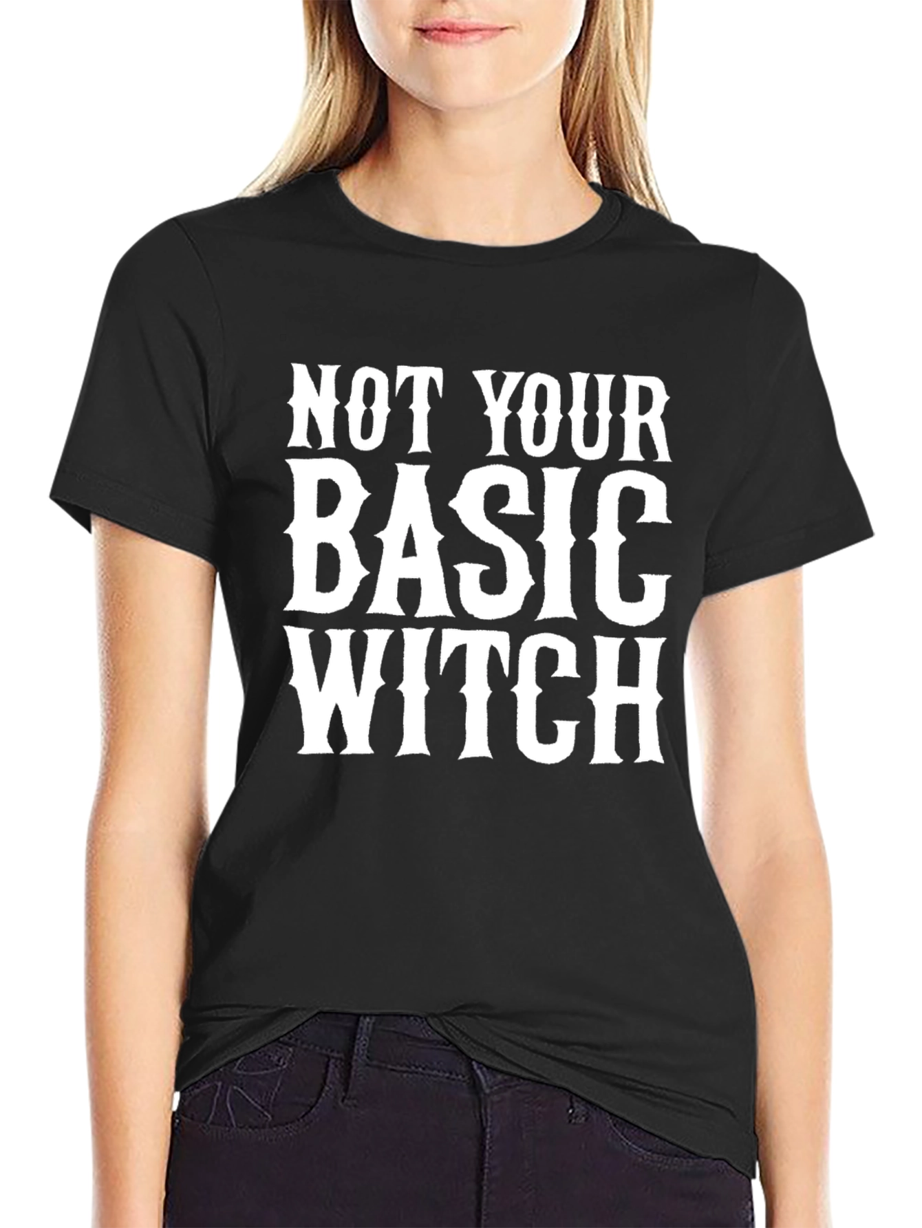 Not Your Basic Witch Graphic Tee