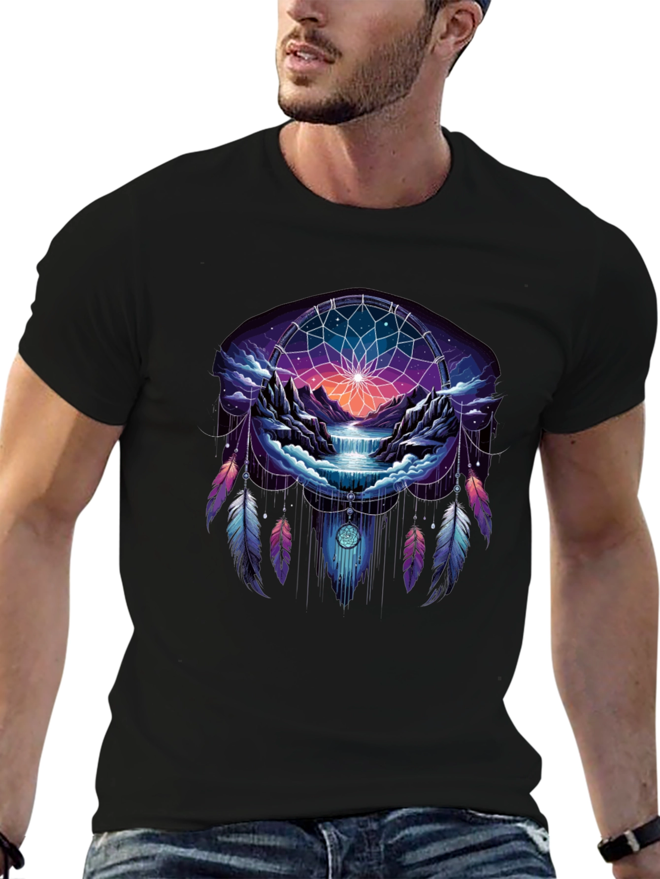 Dreamcatcher Landscape Graphic Tee