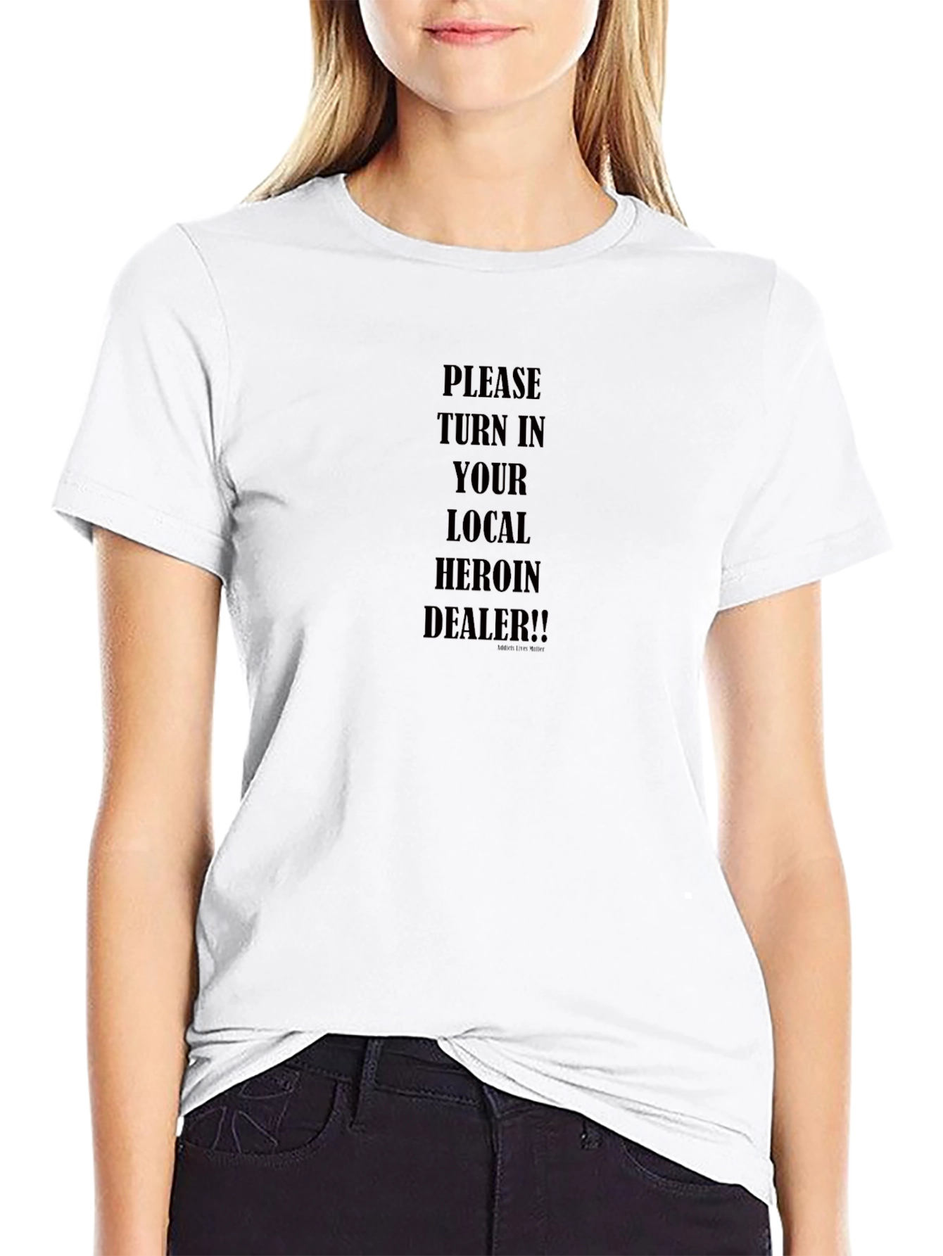 Heroin Dealer Tee - Dark Humor Graphic T-Shirt