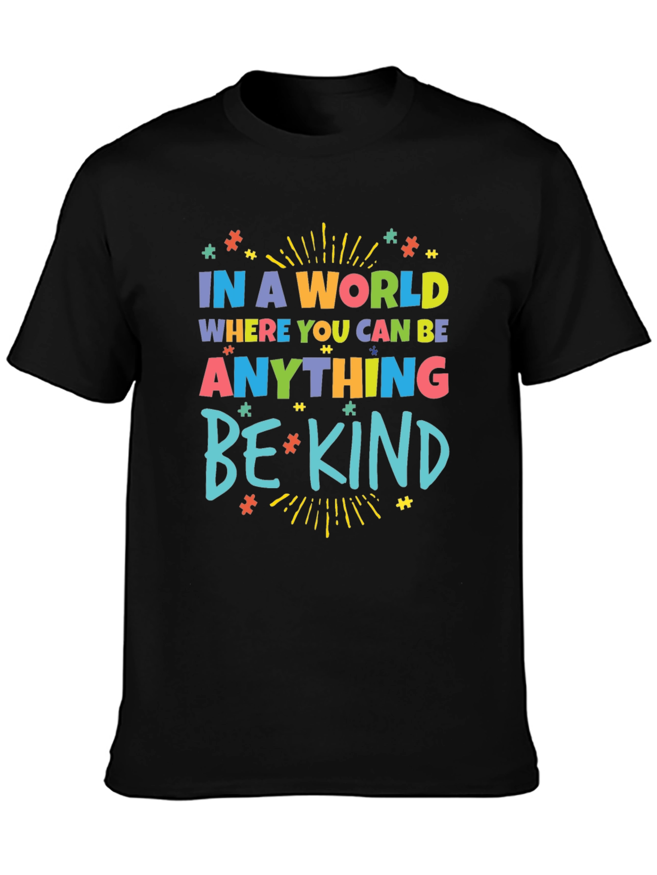 Be Kind T-Shirt - Autism Awareness Design