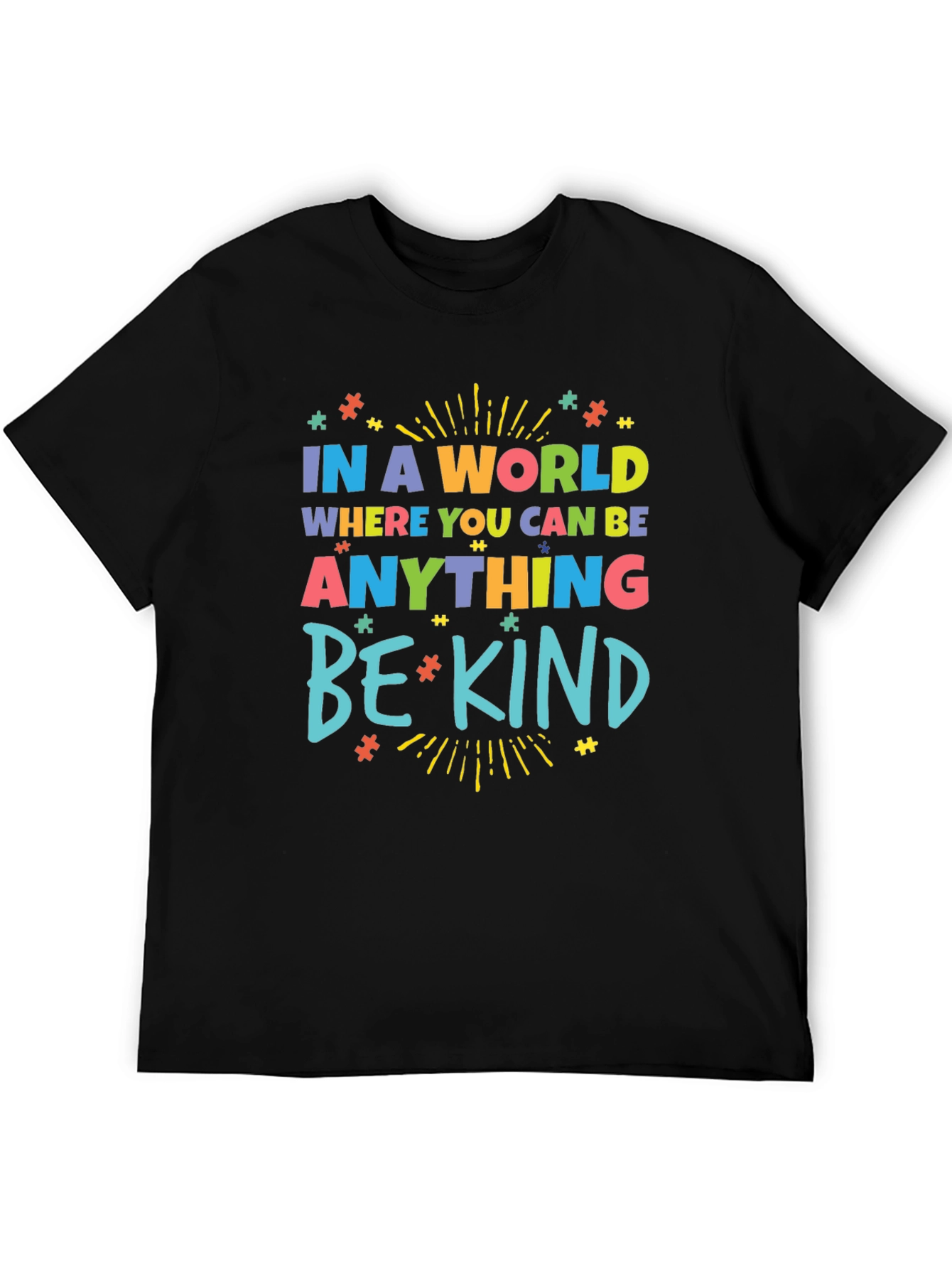 Be Kind T-Shirt - Autism Awareness Design