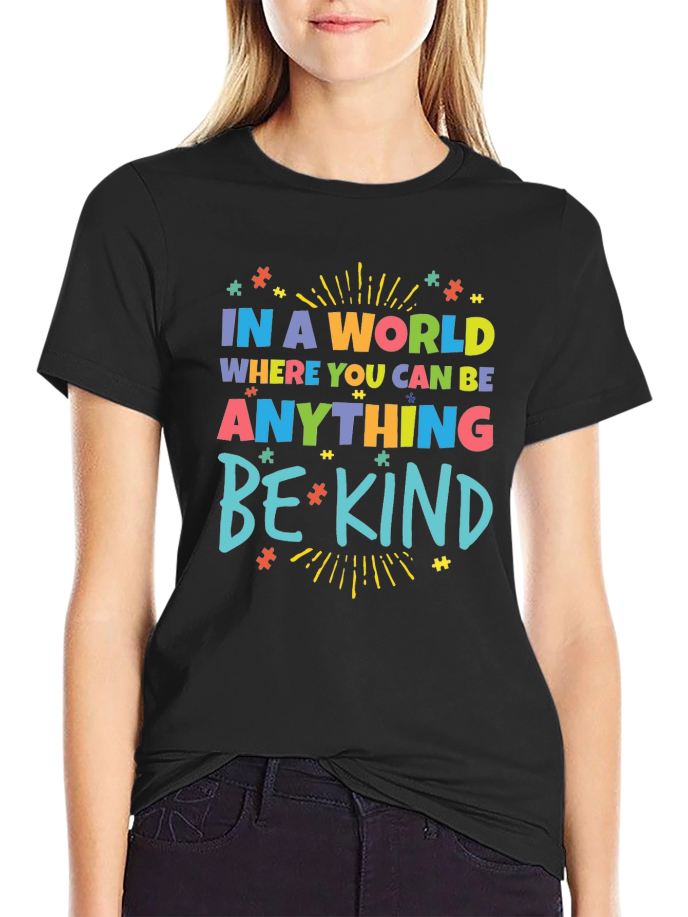 Be Kind T-Shirt - Autism Awareness Design