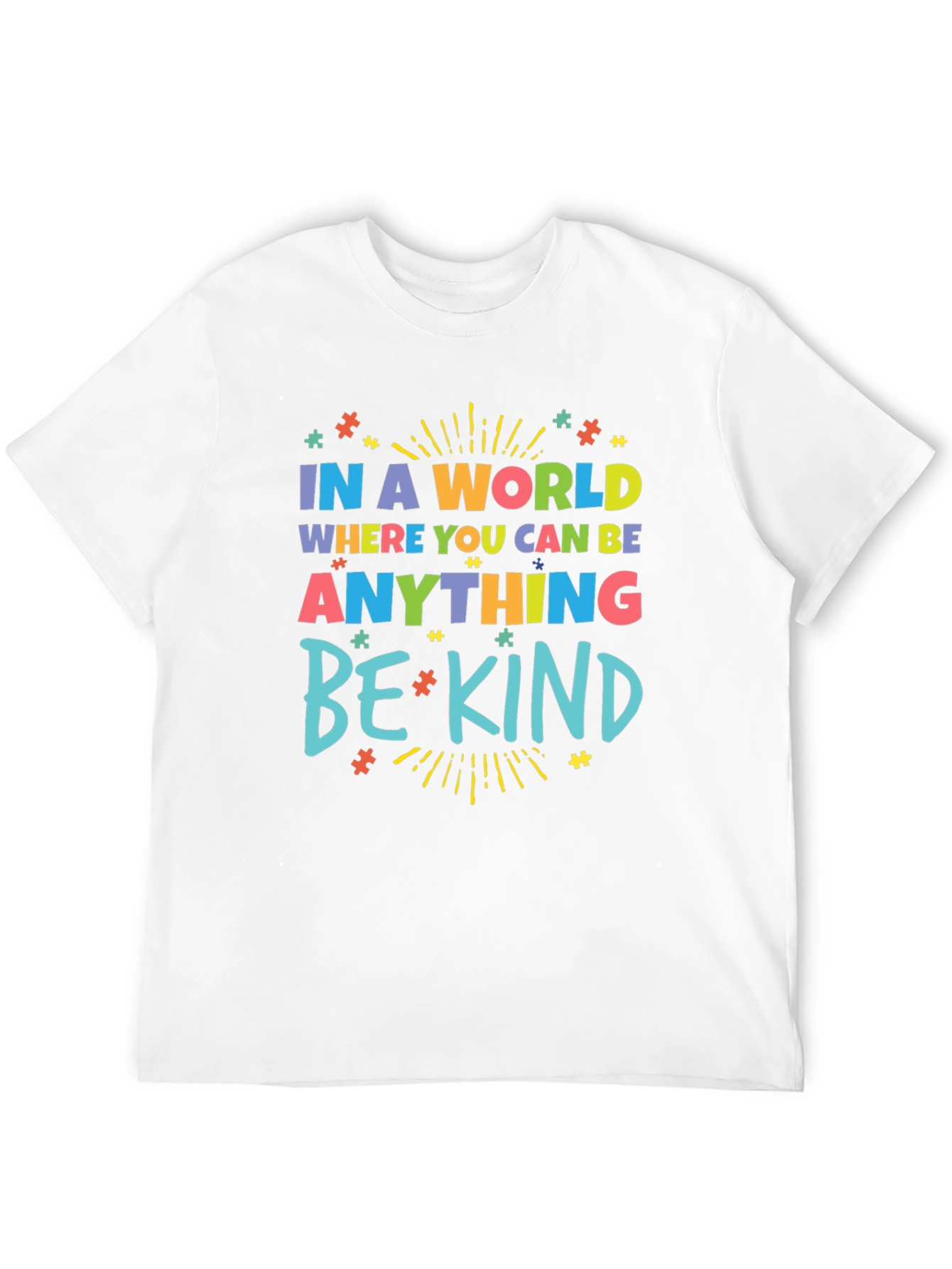 Be Kind T-Shirt - Autism Awareness Design