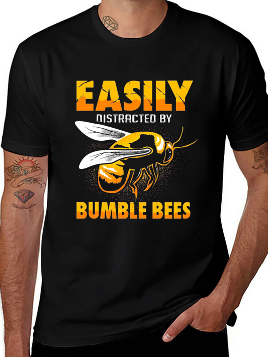 Bumble Bee Distraction T-Shirt - Funny Bee Lover Tee