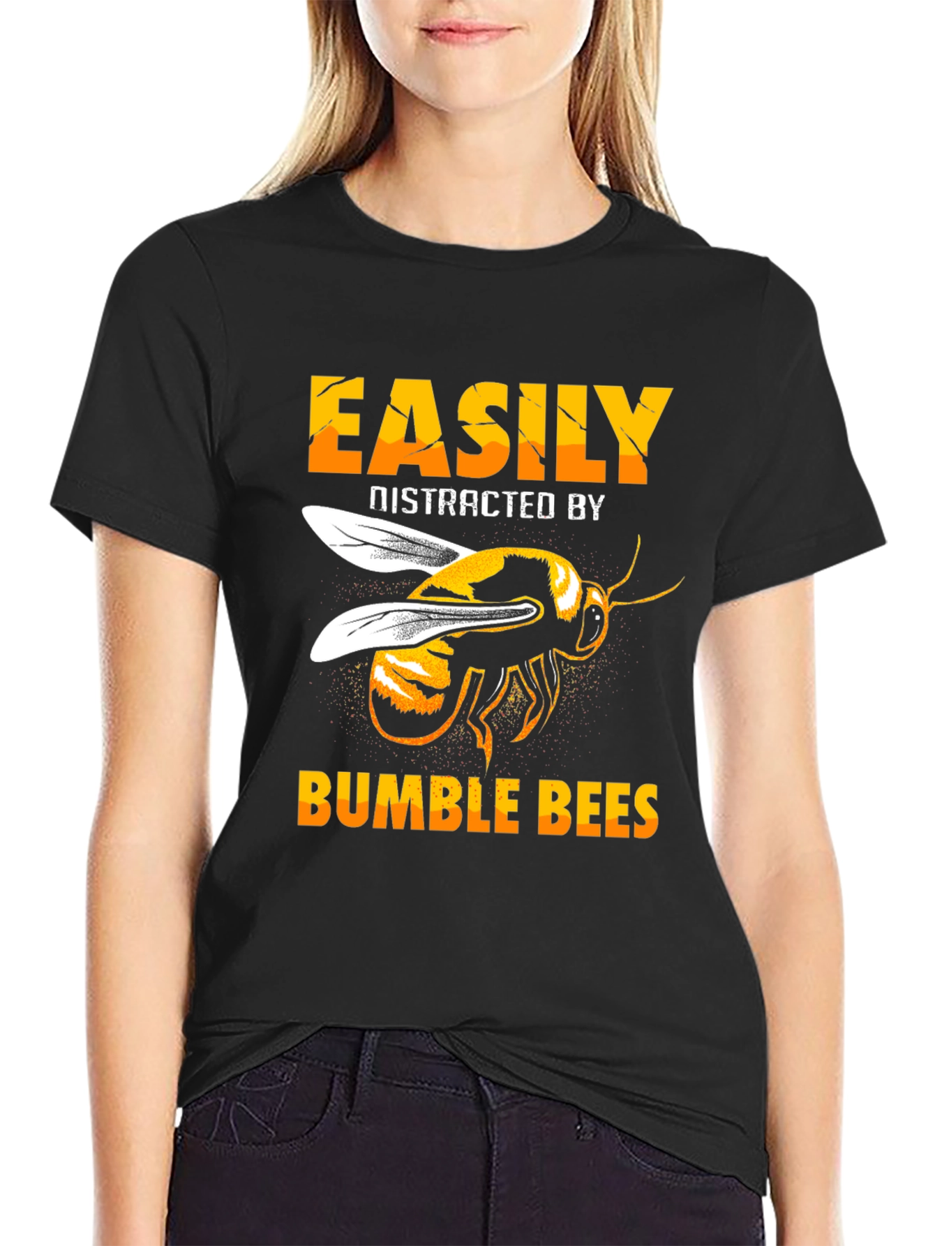 Bumble Bee Distraction T-Shirt - Funny Bee Lover Tee