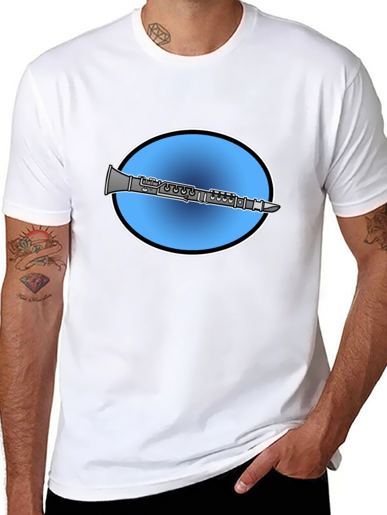 Clarinet T-Shirt - Music Lover Tee
