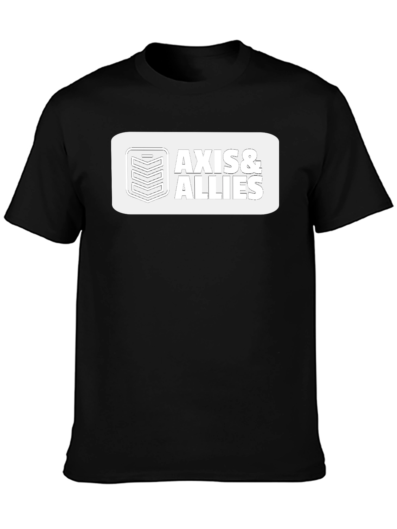 Axis & Allies Game Logo Black T-Shirt
