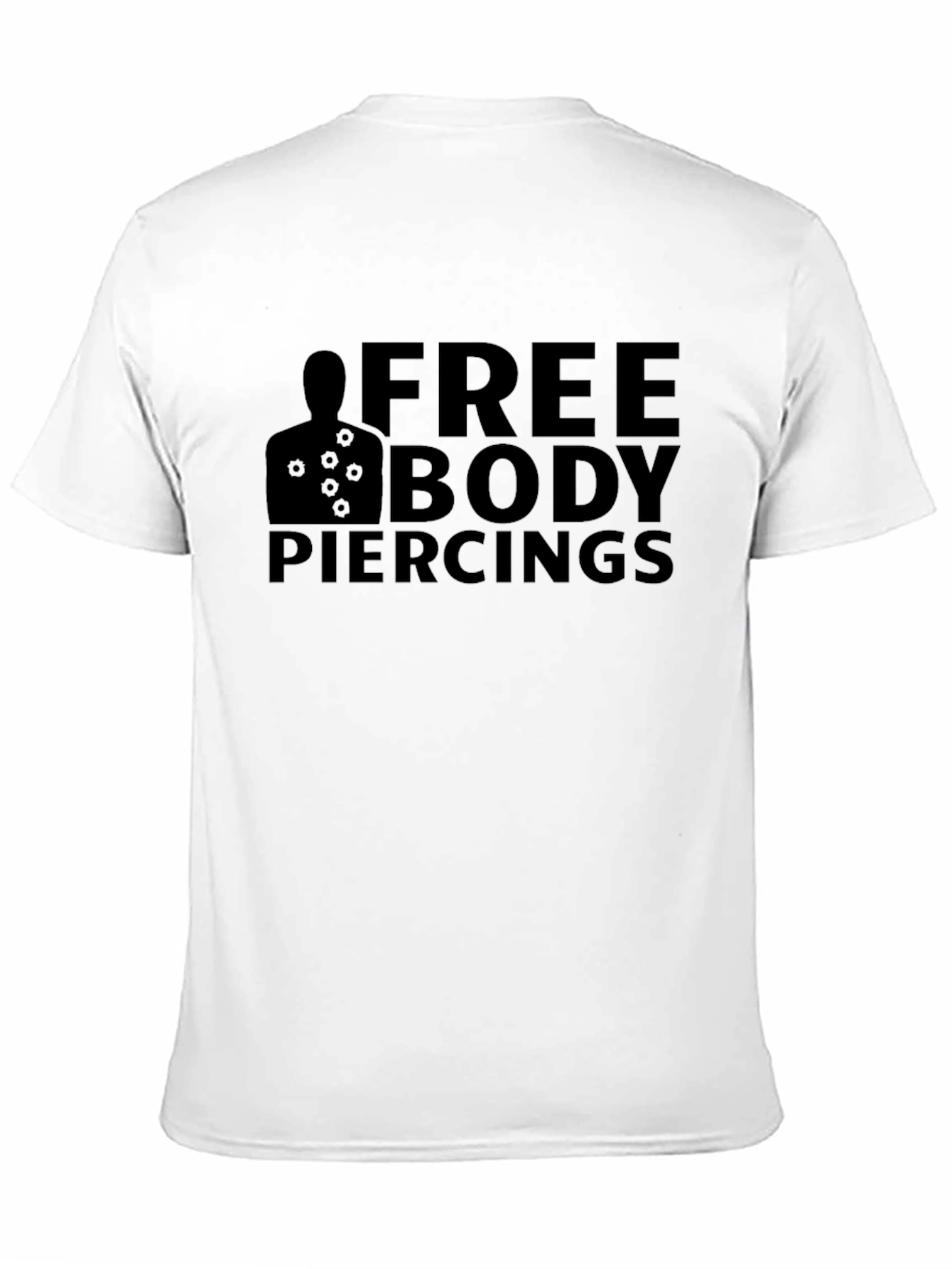 Free Body Piercings Graphic T-Shirt