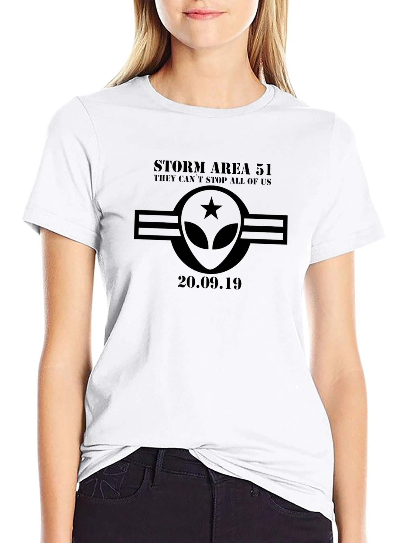 Storm Area 51 T-Shirt - Alien Invasion