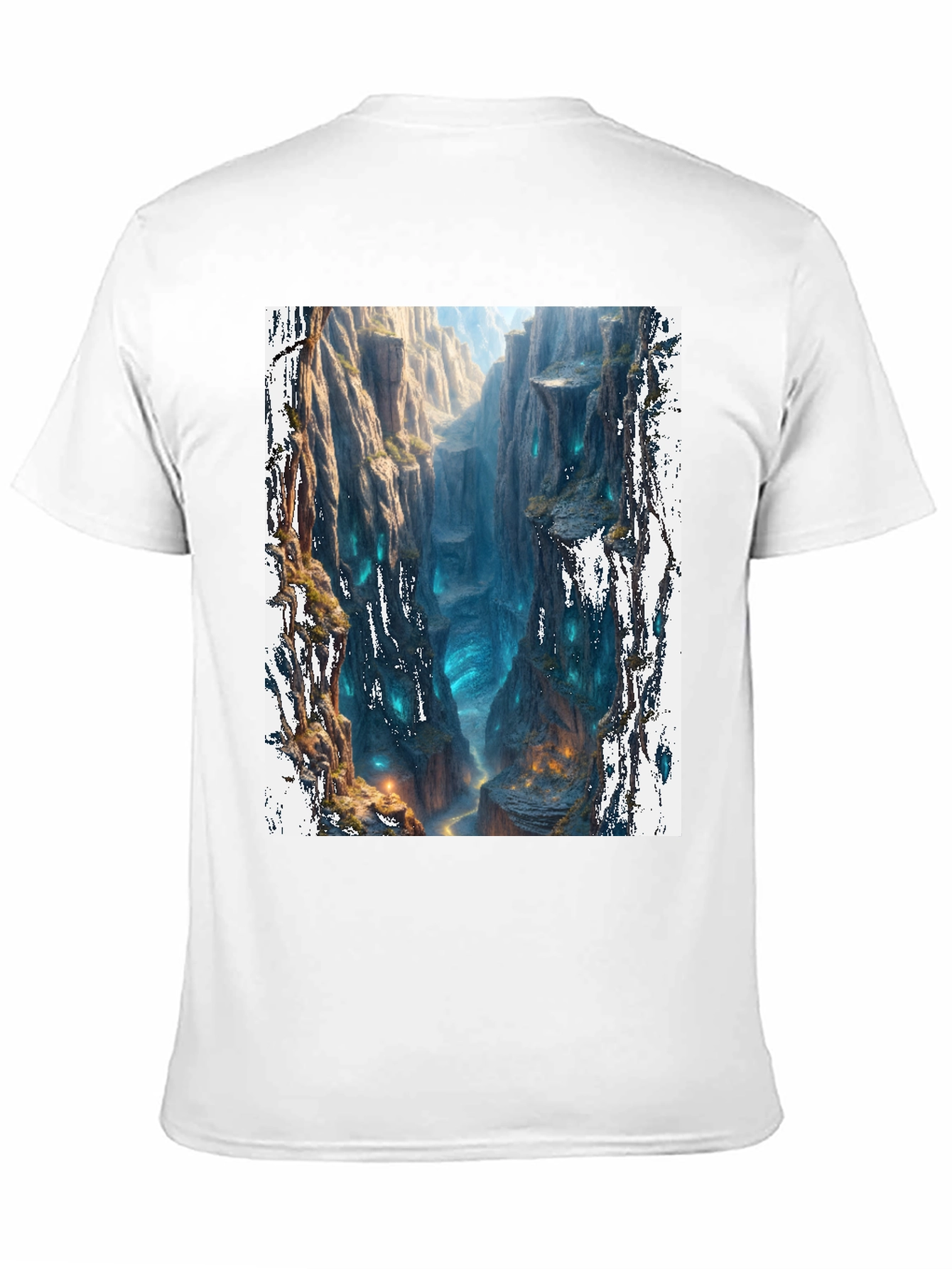 Mystic Canyon Black T-Shirt