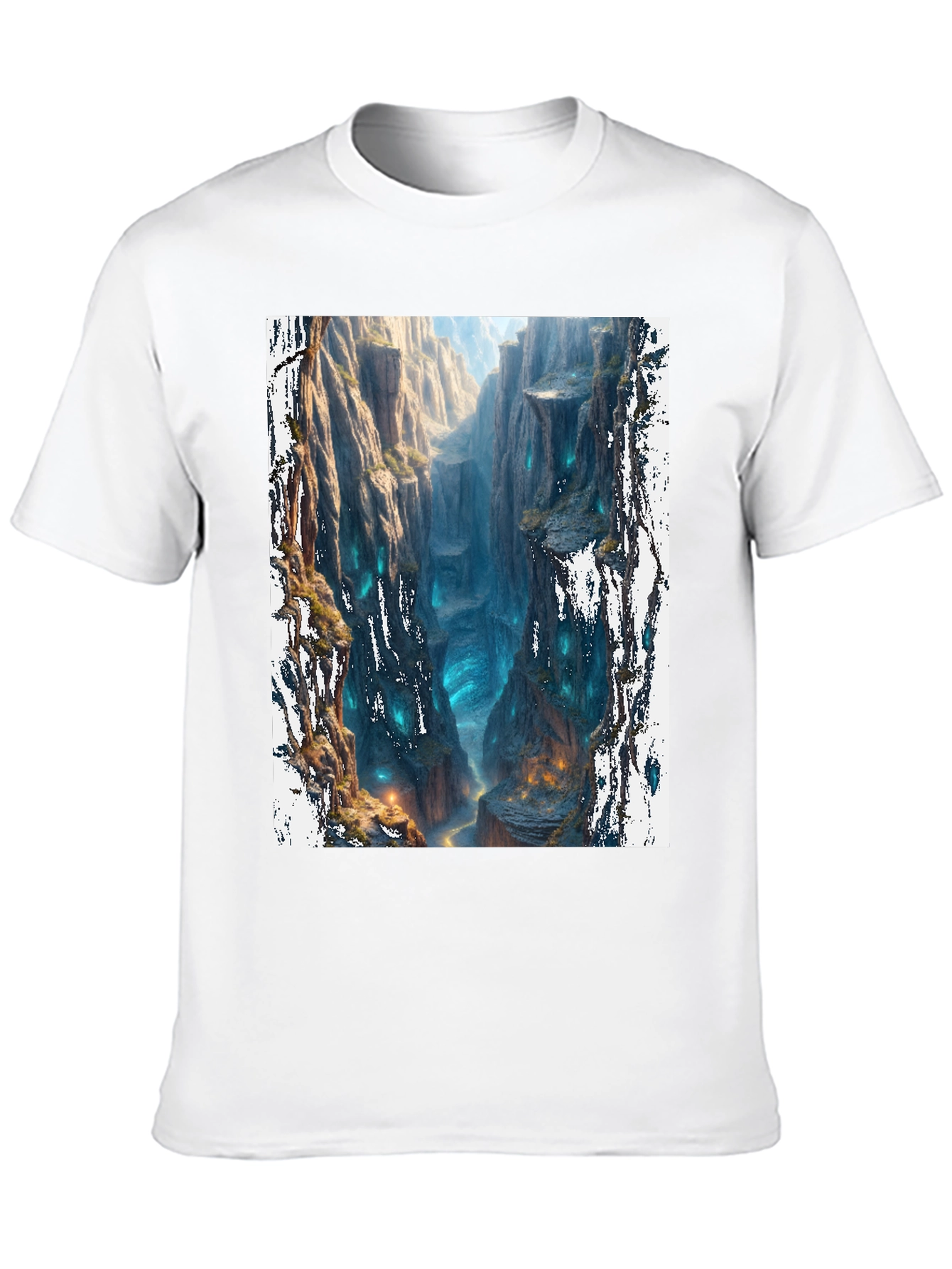 Mystic Canyon Black T-Shirt