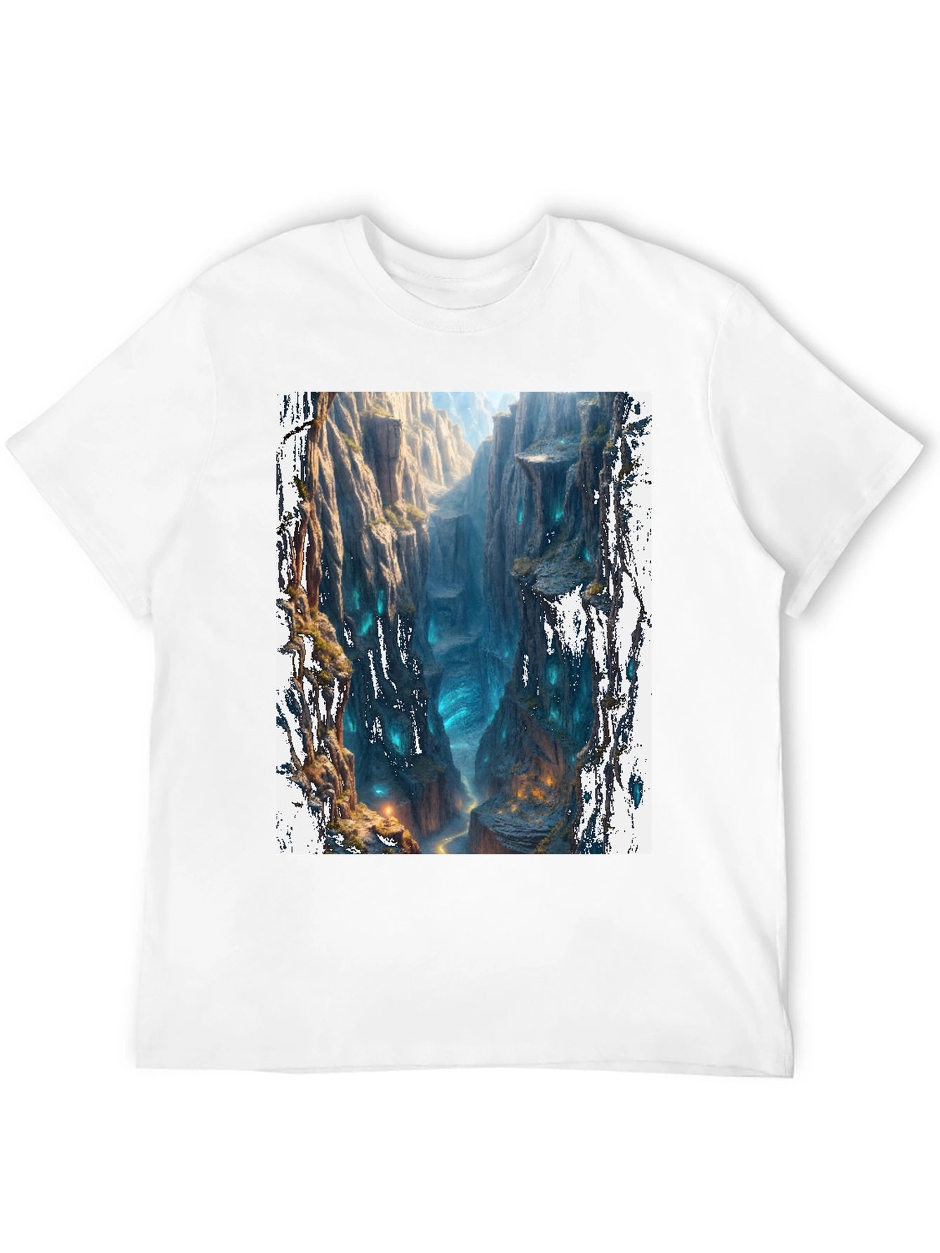 Mystic Canyon Black T-Shirt