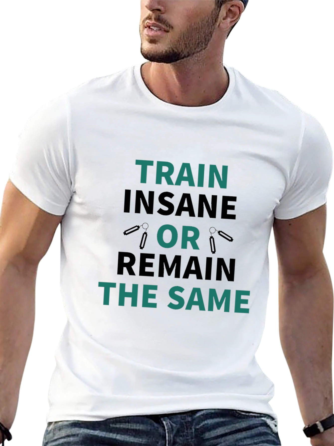 Train Insane T-Shirt - Gym Motivation