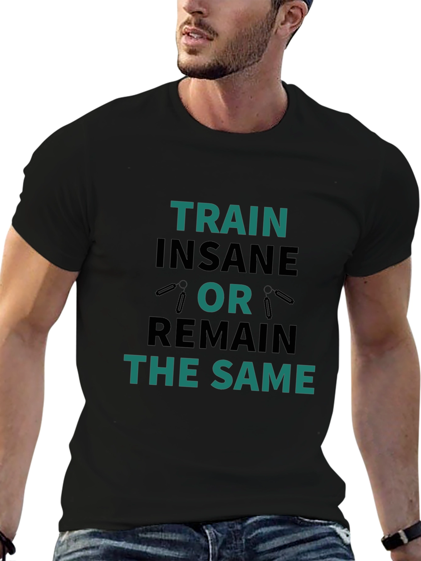 Train Insane T-Shirt - Gym Motivation