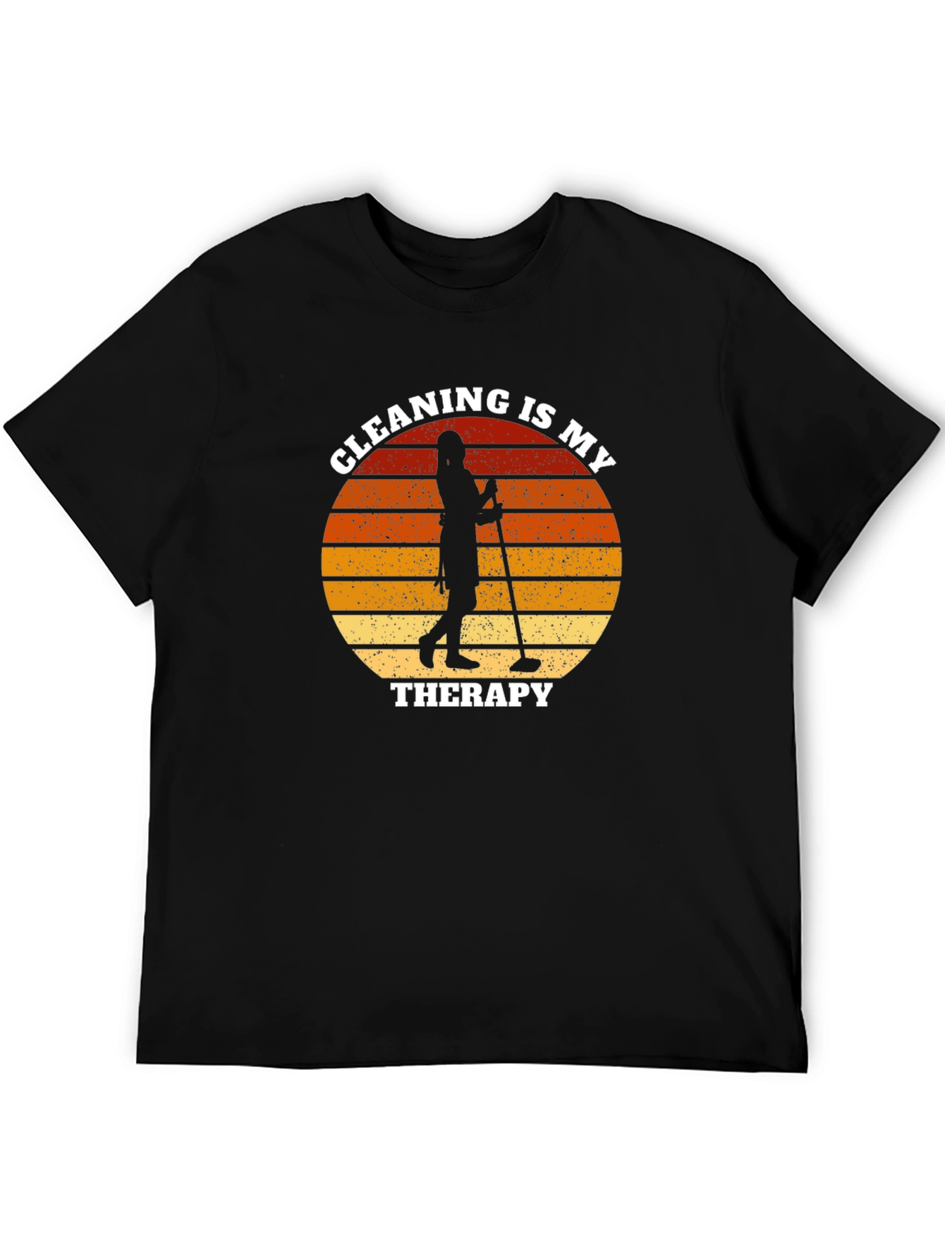 Cleaning Therapy Graphic T-Shirt