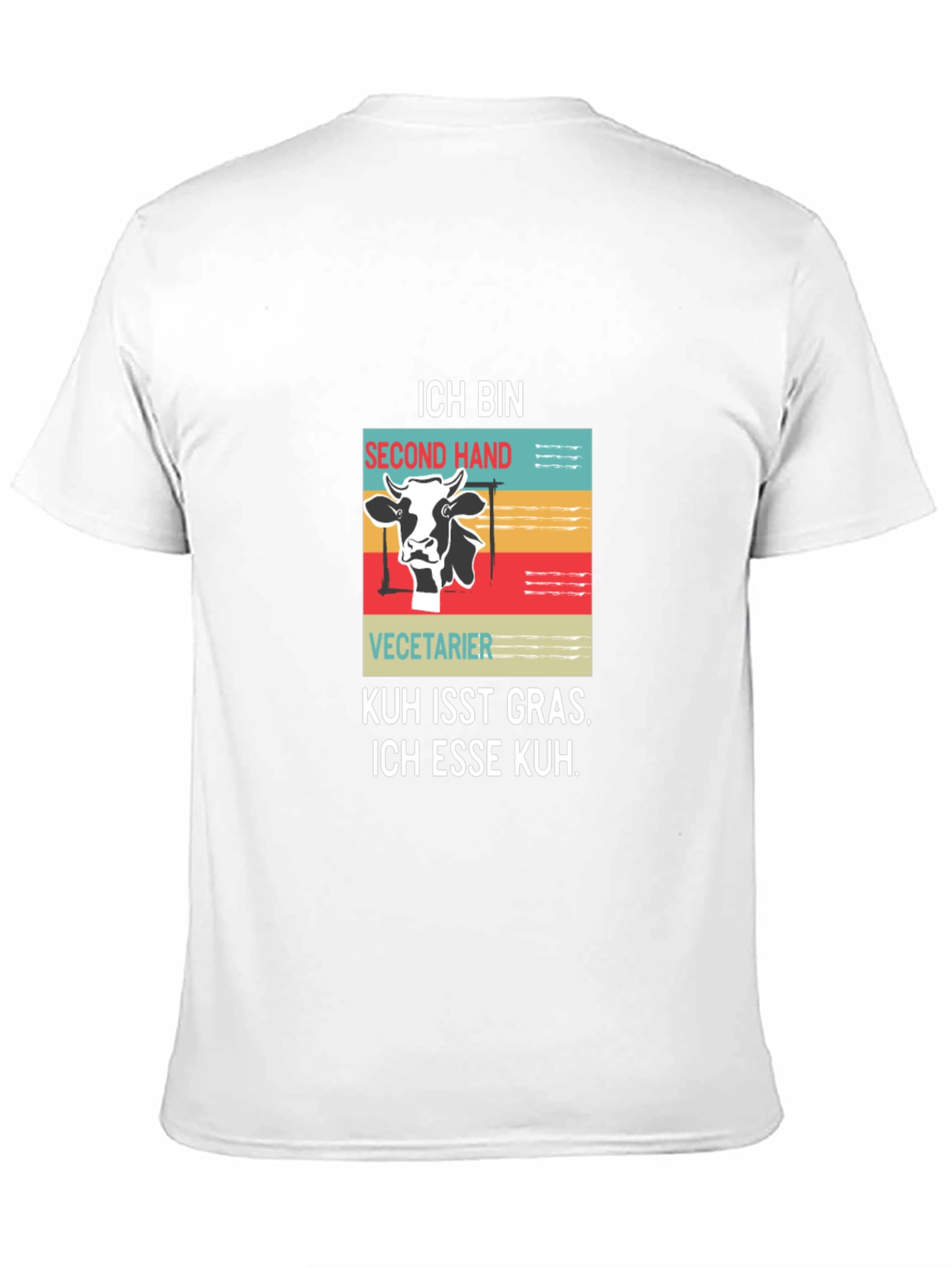 Ich Bin Second Hand Vegetarian Graphic Tee