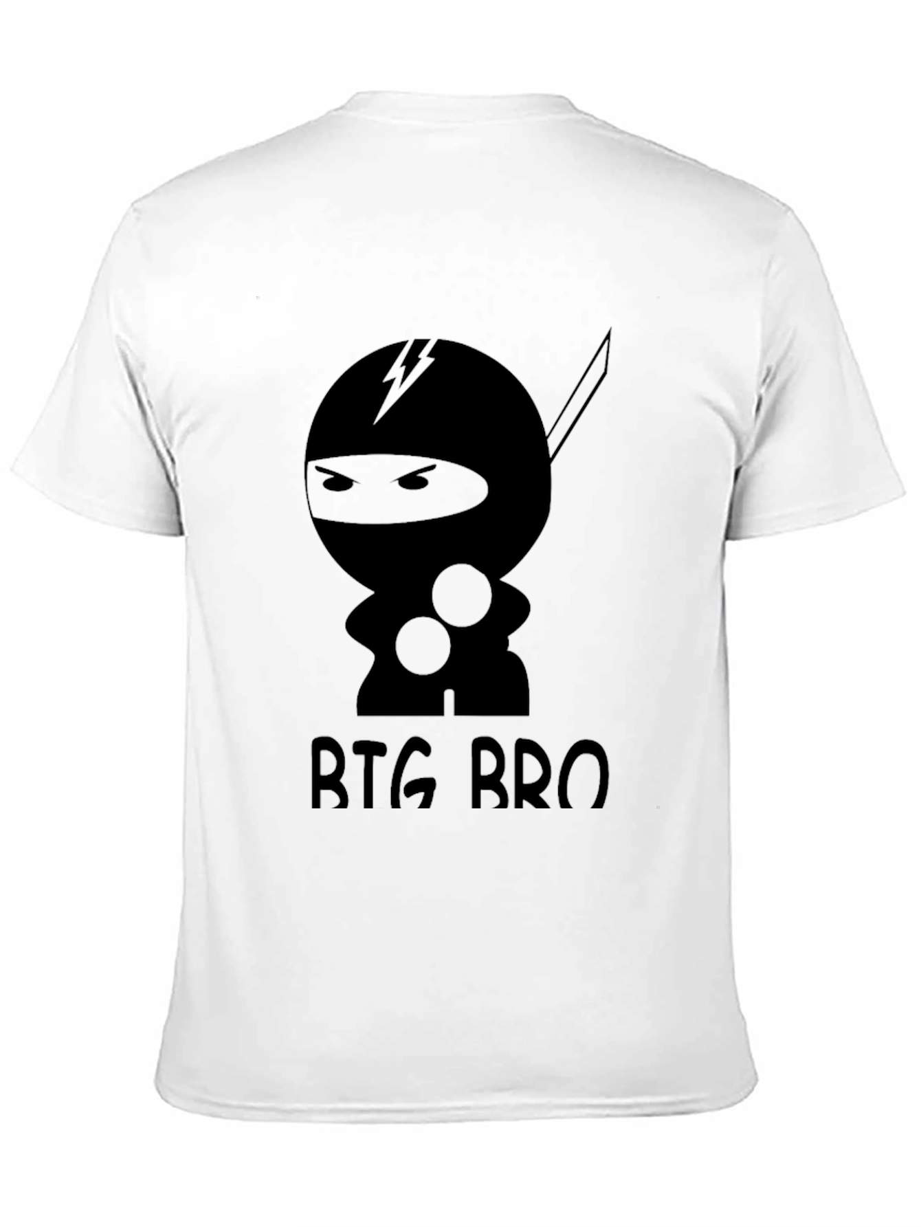 Ninja Big Bro Black T-Shirt
