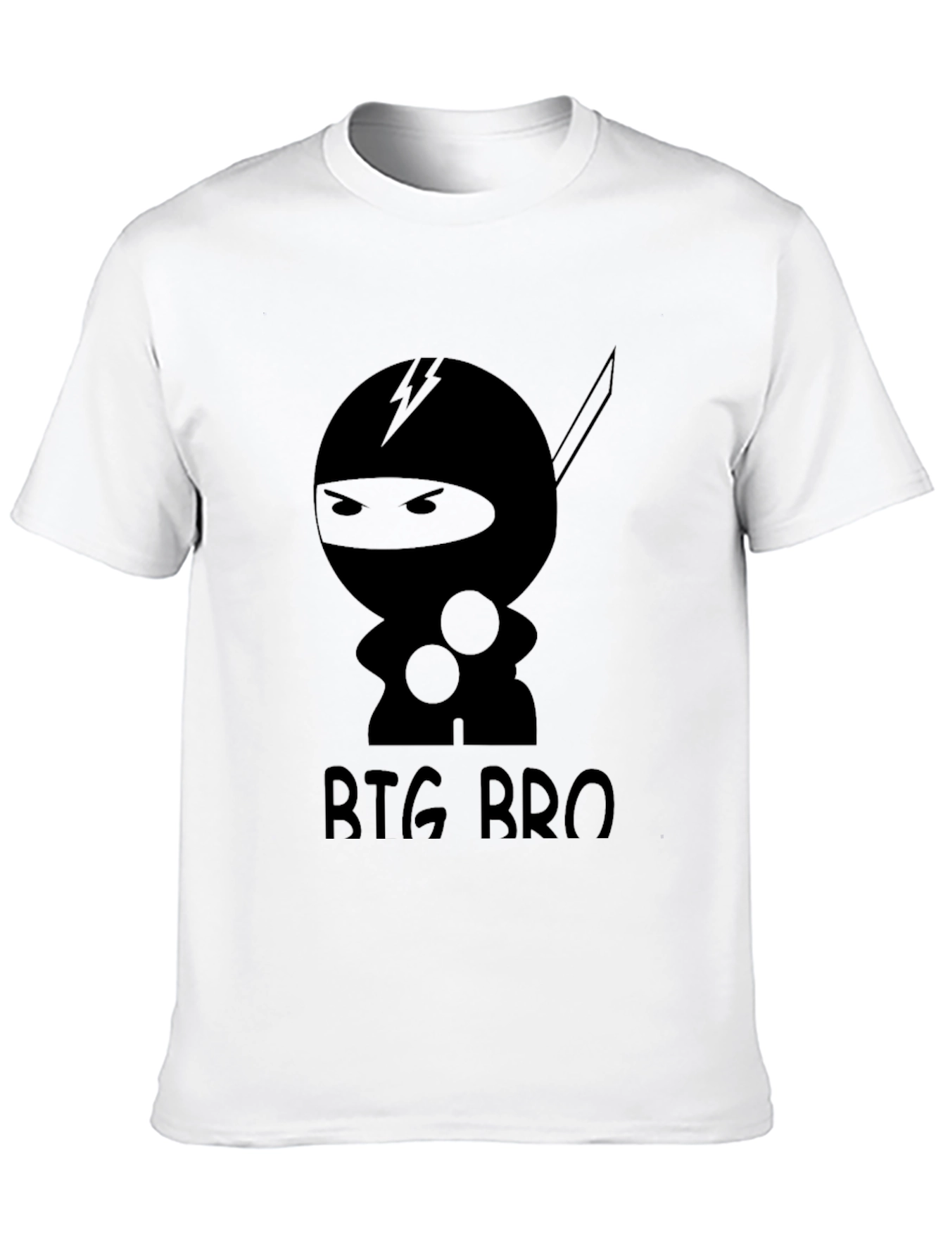 Ninja Big Bro Black T-Shirt
