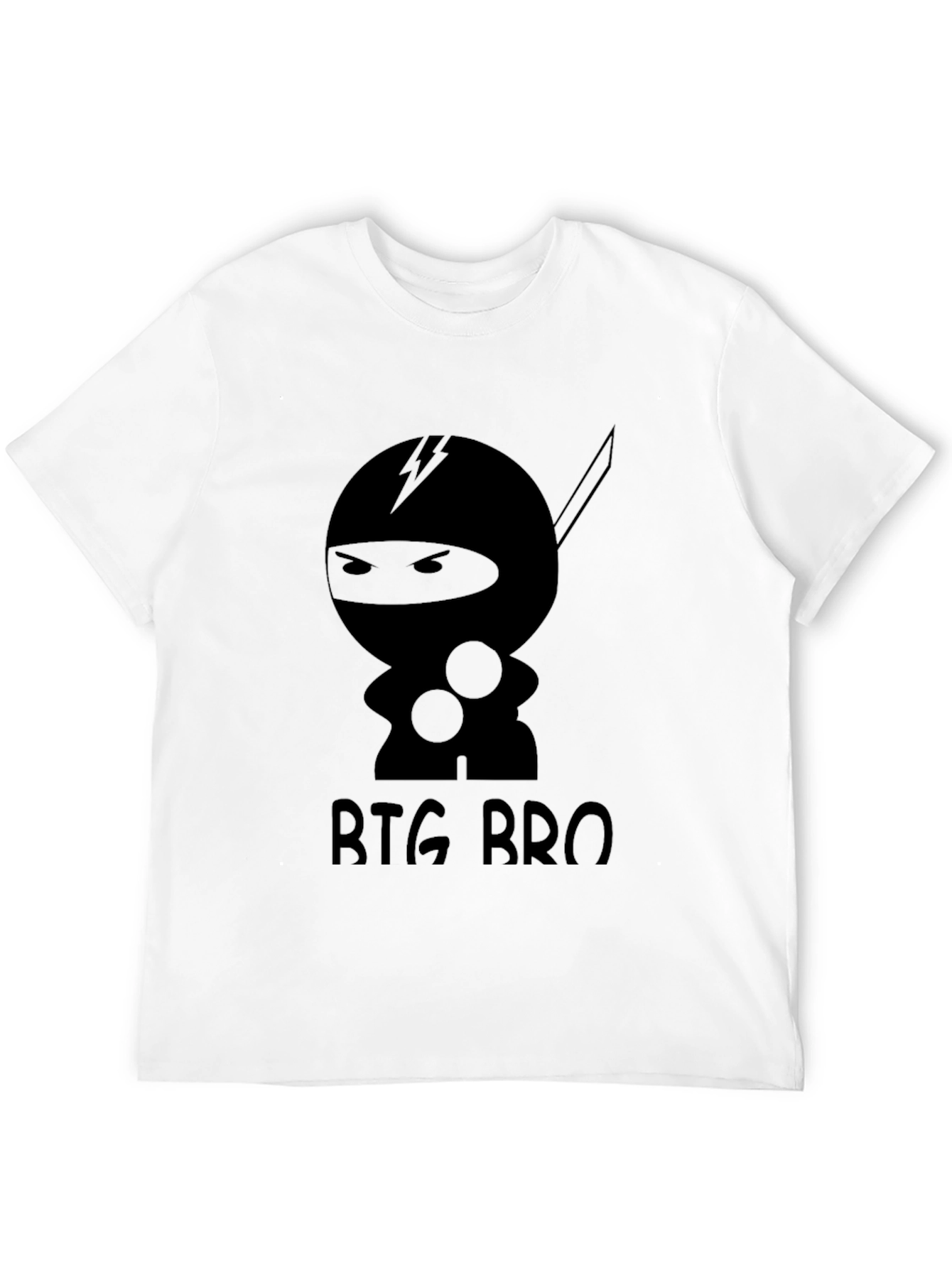 Ninja Big Bro Black T-Shirt