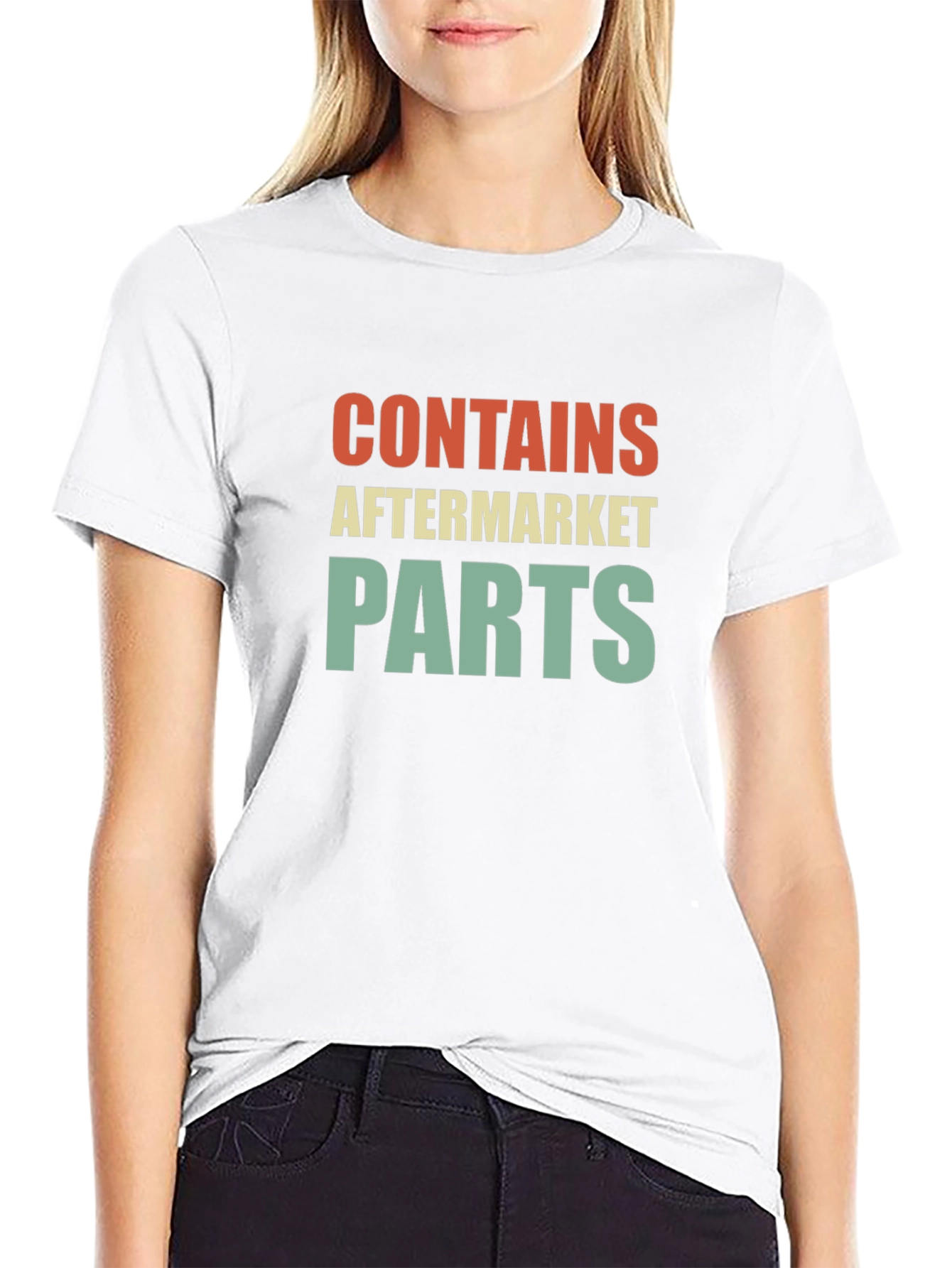 Contains Aftermarket Parts Graphic Tee