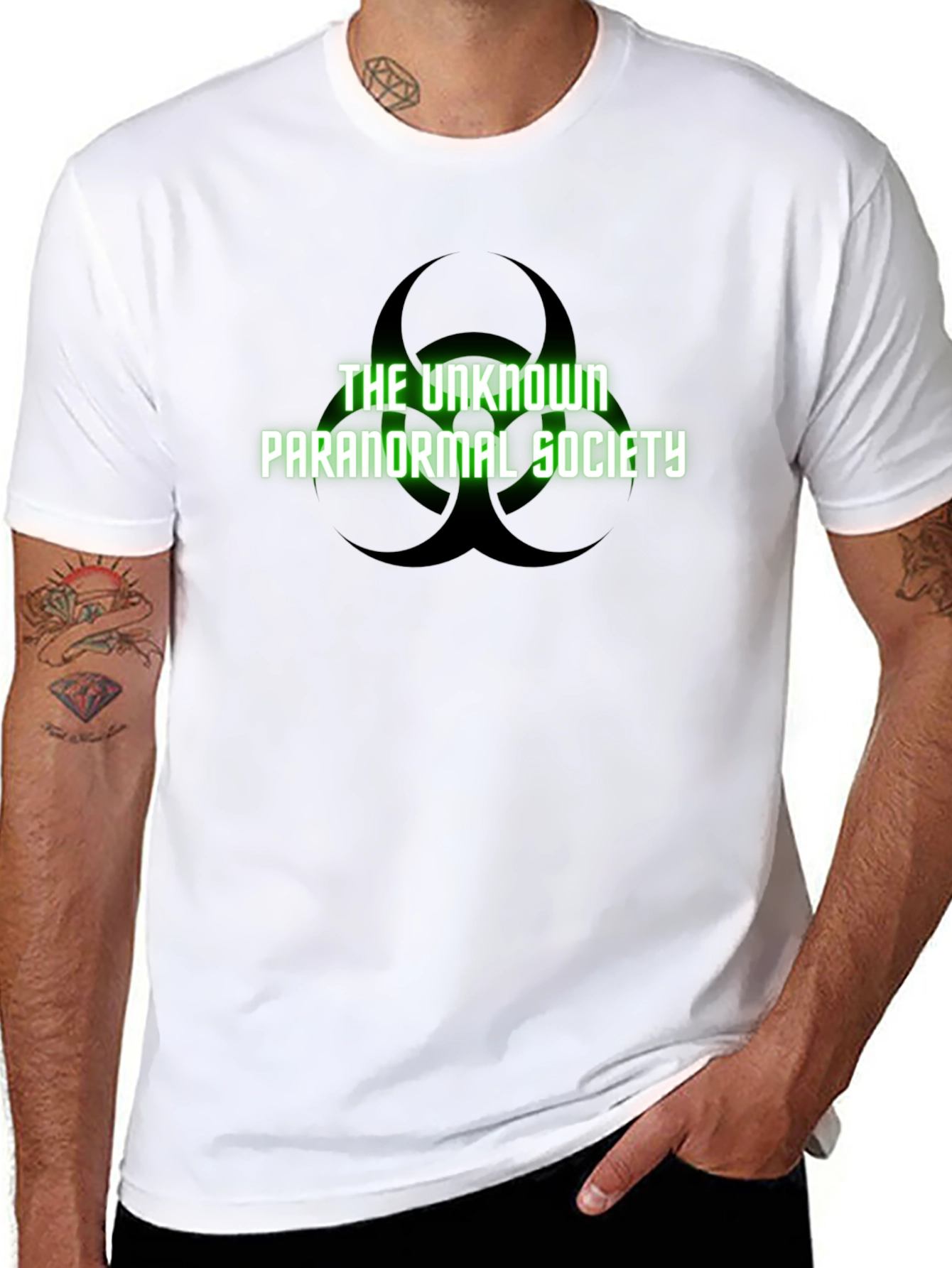 Unknown Paranormal Society Graphic T-Shirt