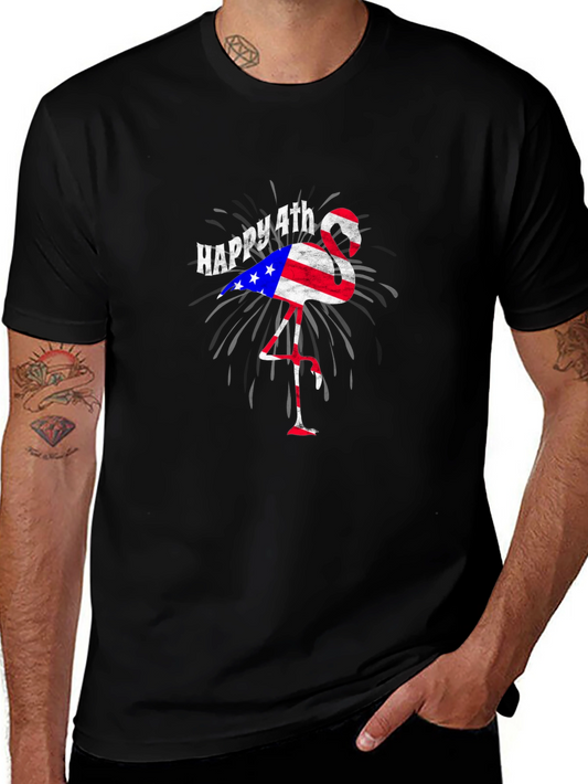 Happy 4th Flamingo T-Shirt
