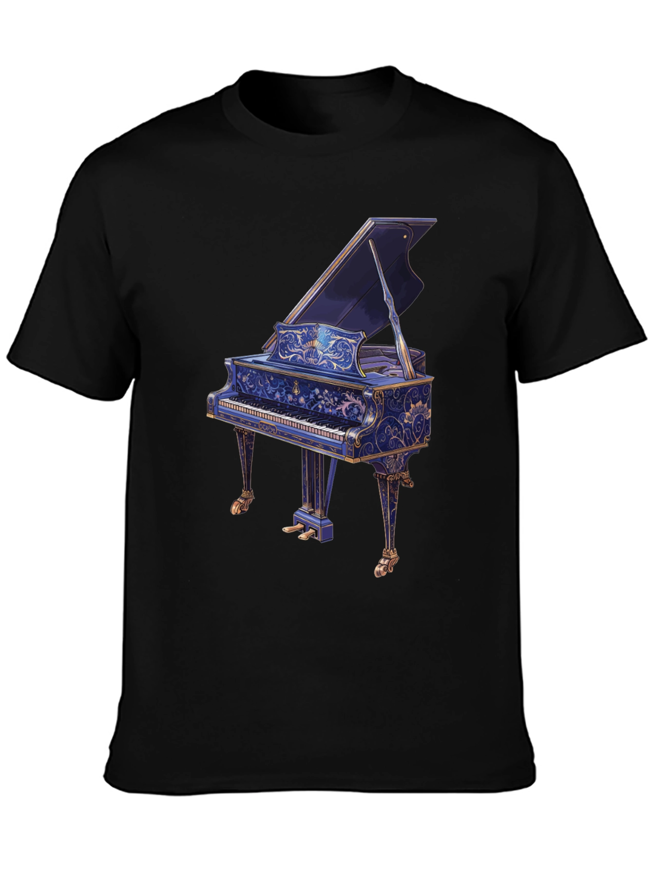 Grand Piano T-Shirt - Musicians Style