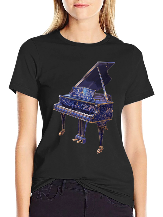 Grand Piano T-Shirt - Musicians Style