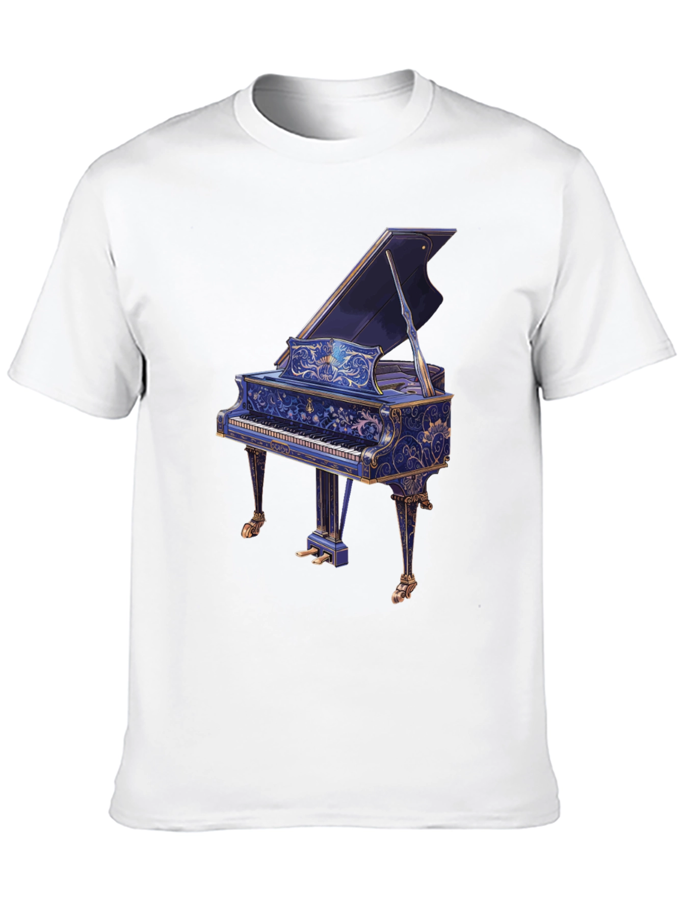 Grand Piano T-Shirt - Musicians Style