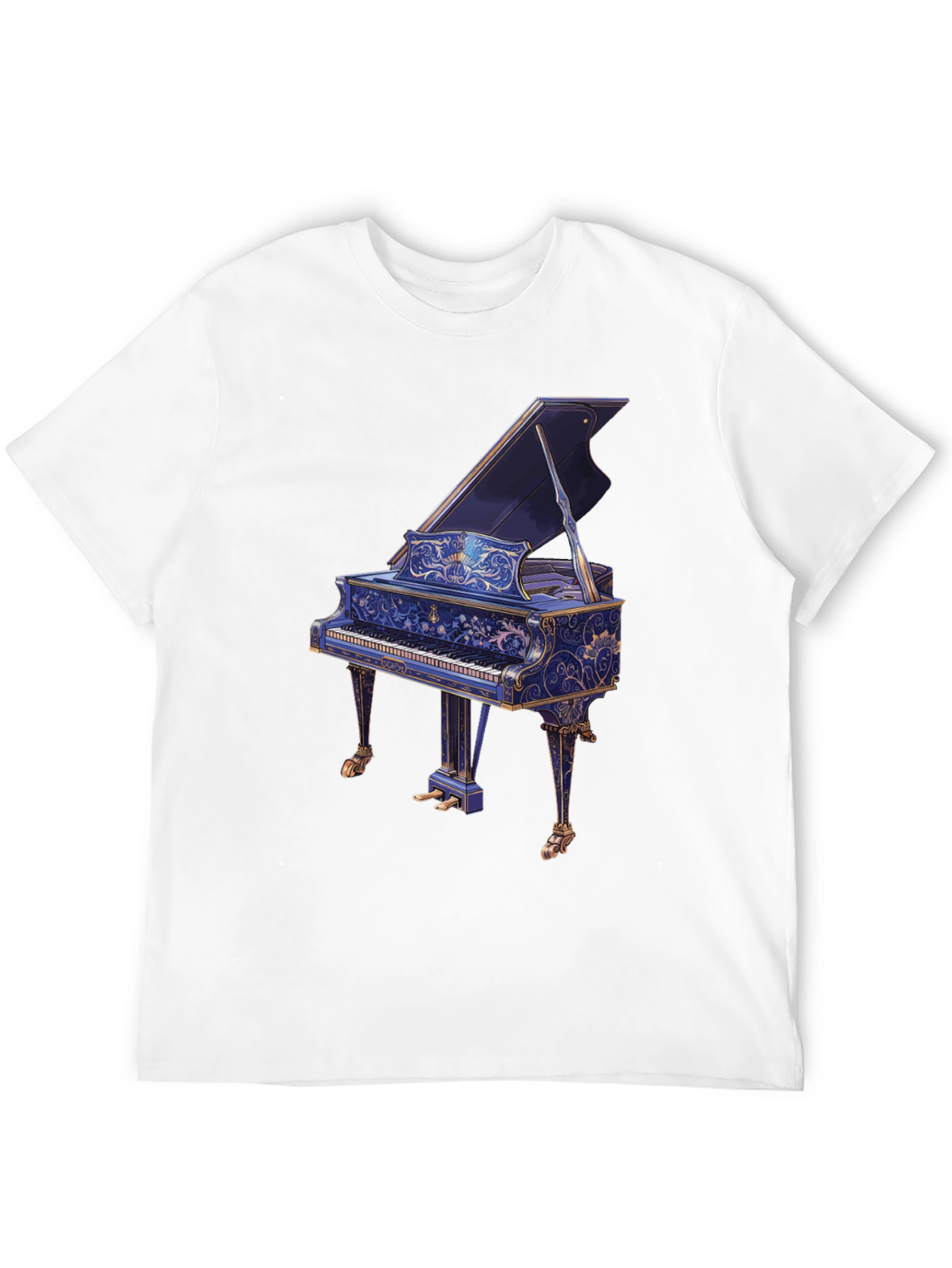 Grand Piano T-Shirt - Musicians Style