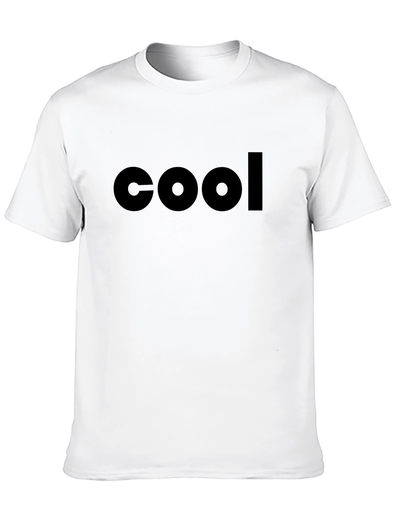 Cool Black Graphic Tee - Mens Casual T-Shirt