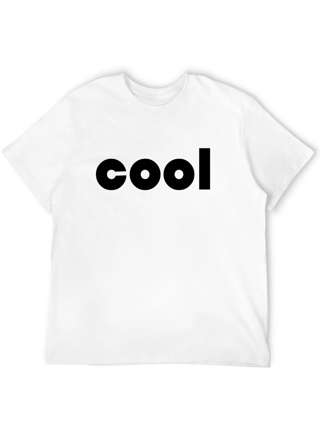 Cool Black Graphic Tee - Mens Casual T-Shirt