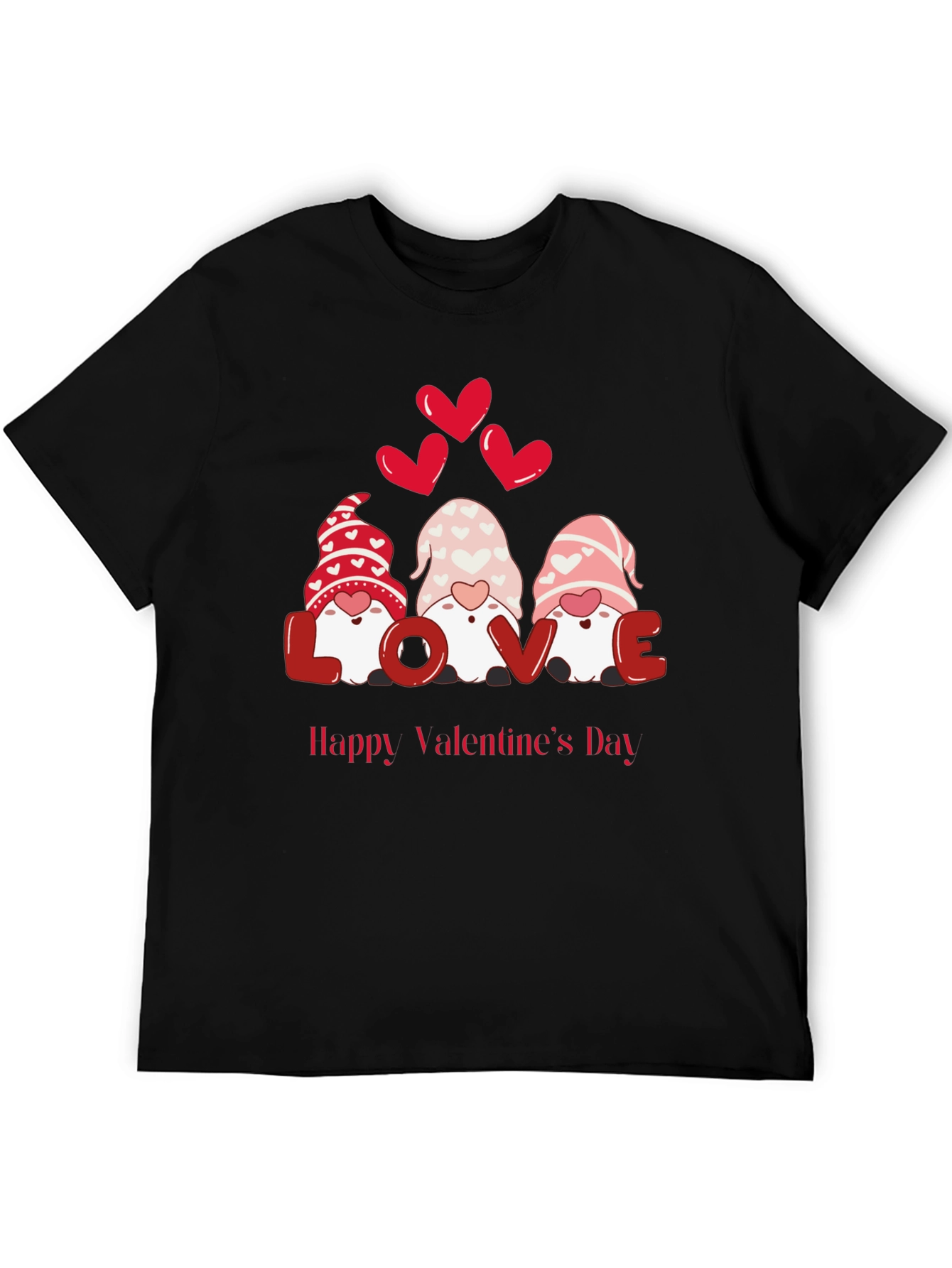 Valentines Day Gnomes Graphic Tee