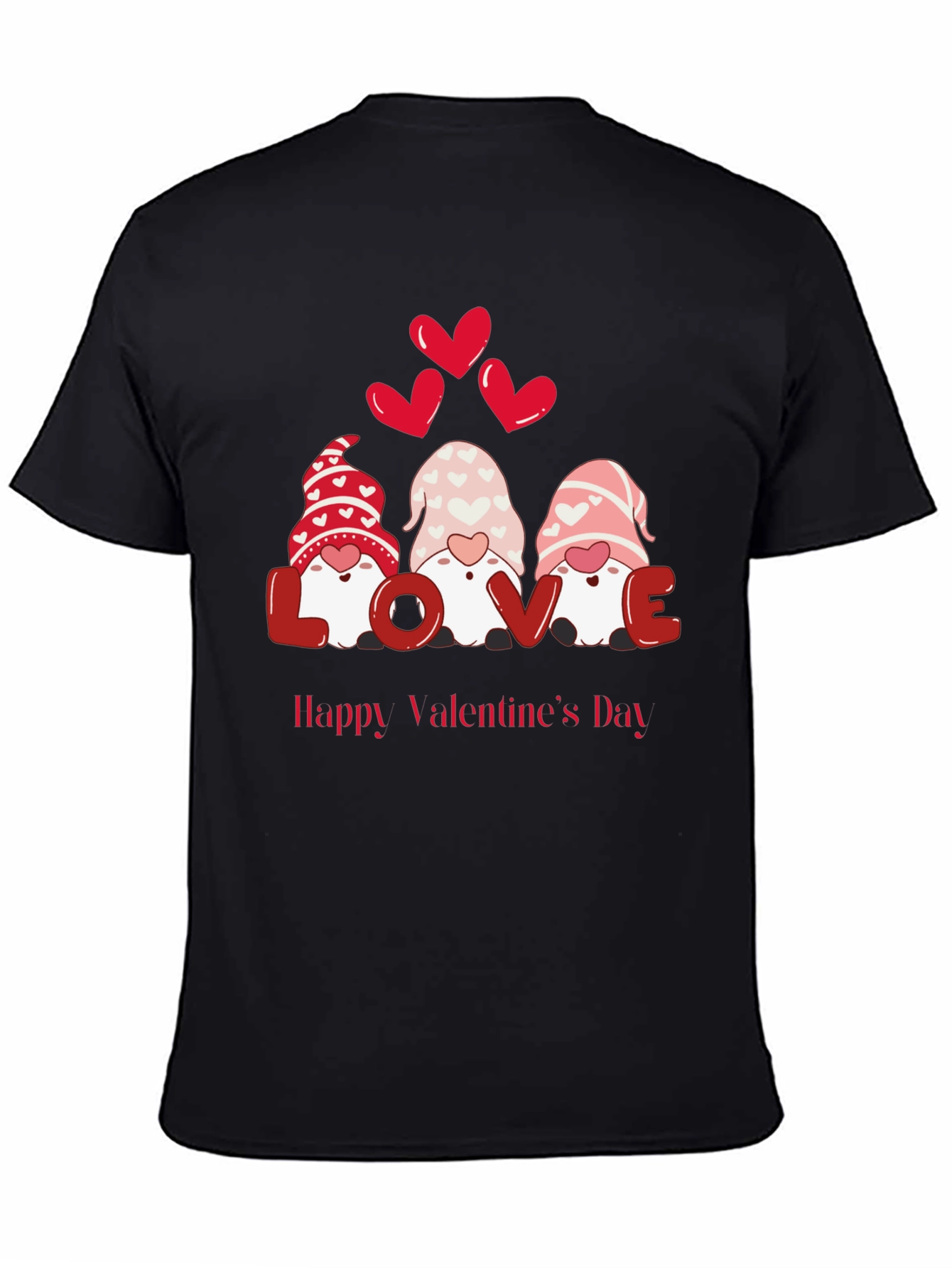 Valentines Day Gnomes Graphic Tee