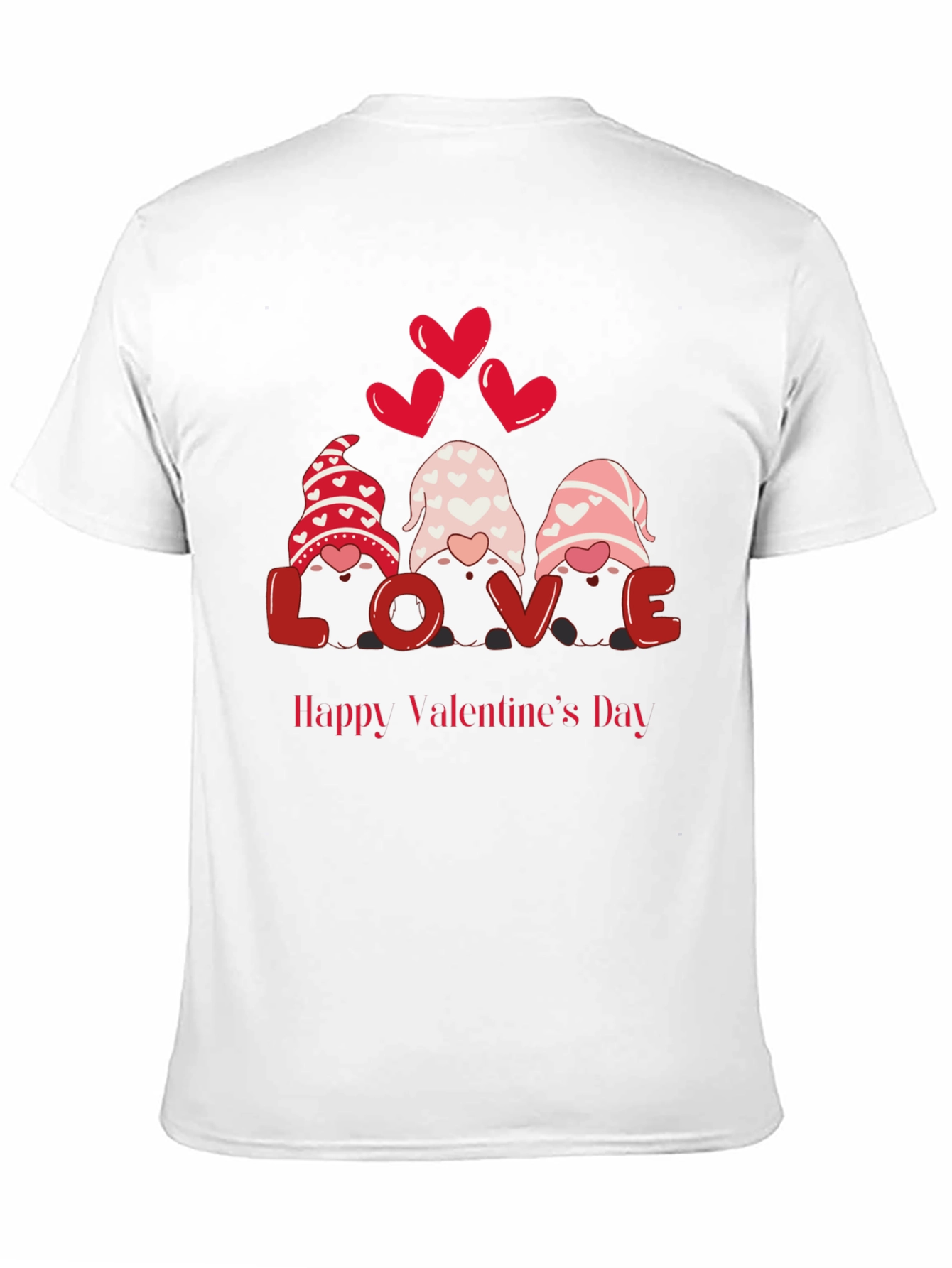 Valentines Day Gnomes Graphic Tee