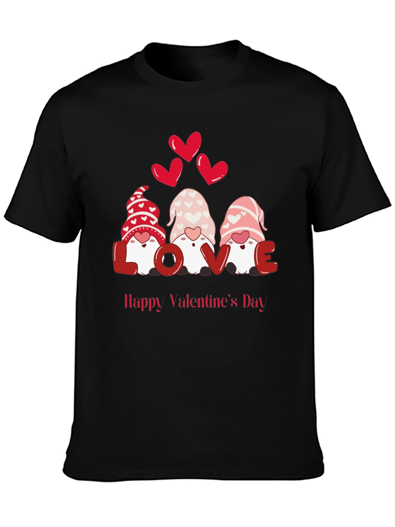 Valentines Day Gnomes Graphic Tee