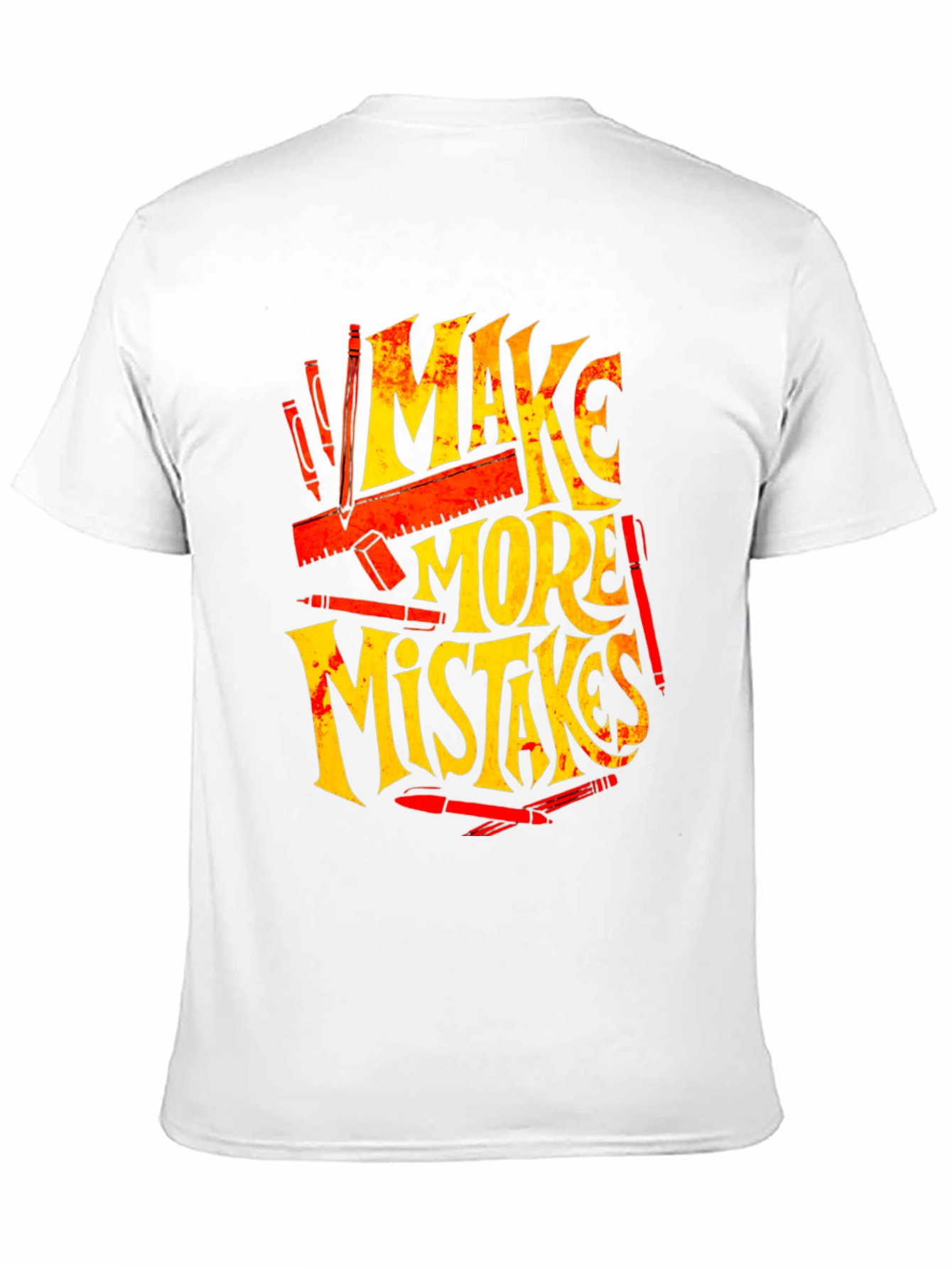 Make More Mistakes Graphic Tee - Black
