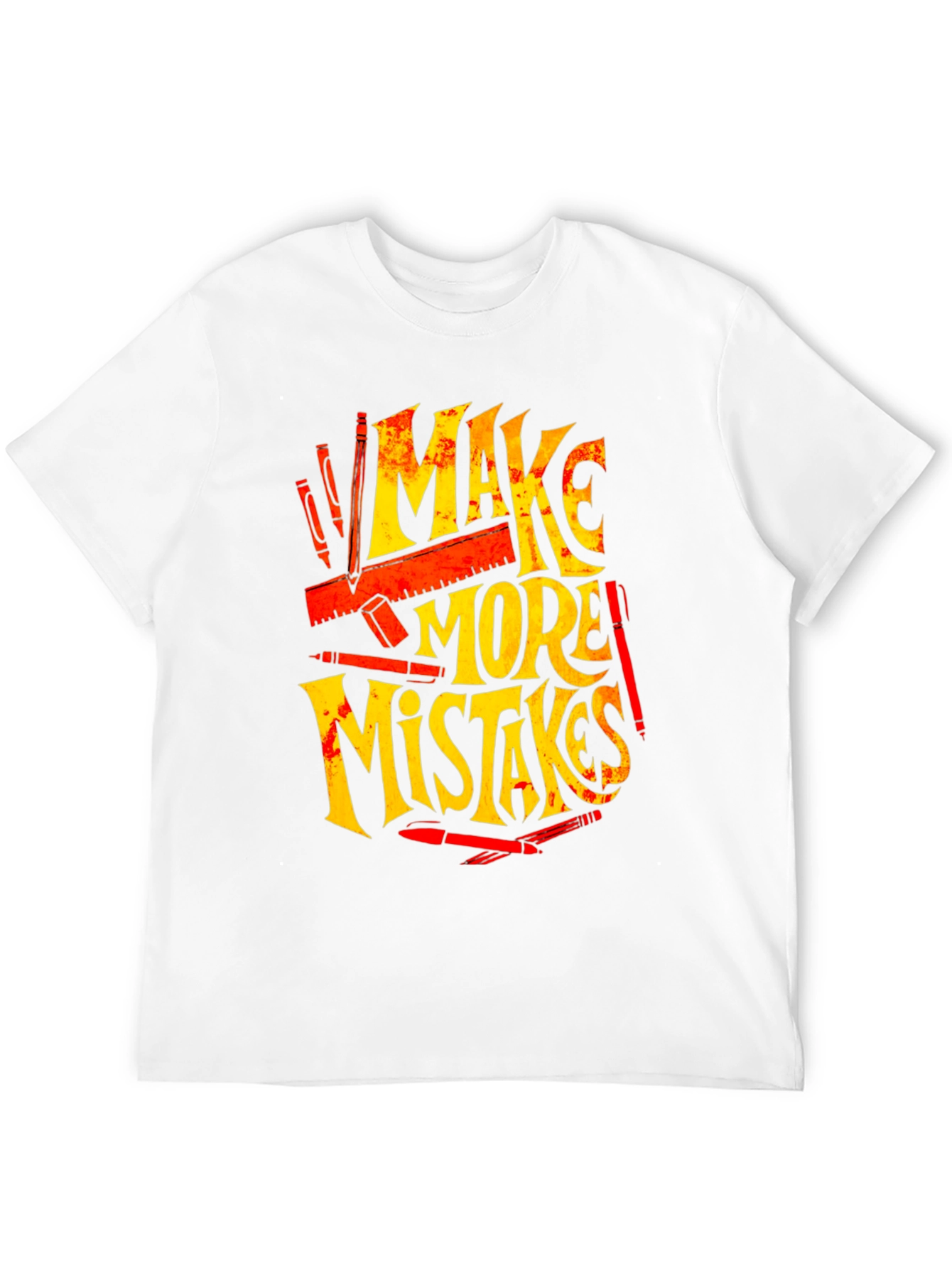 Make More Mistakes Graphic Tee - Black